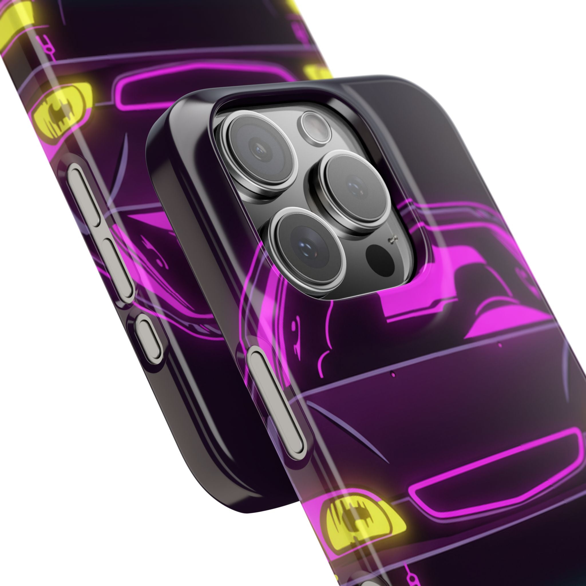 Honda Civic EK Hatch Neon Synthwave Phone Case