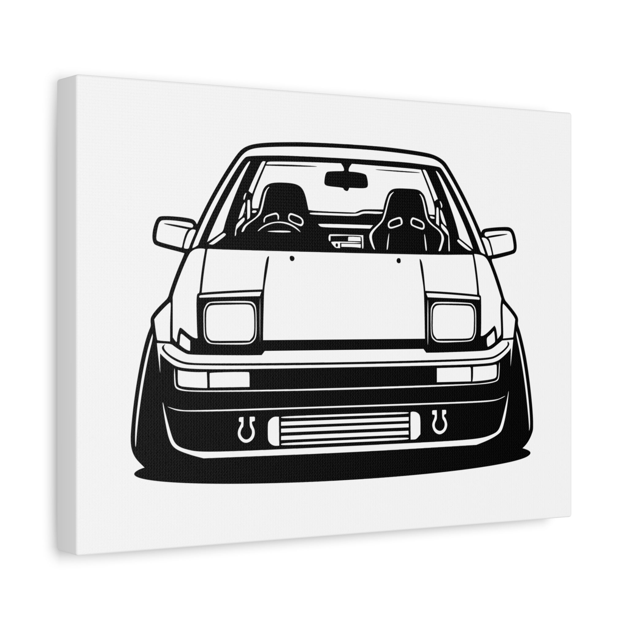 Toyota AE86 (1983-87) Canvas Wall Art