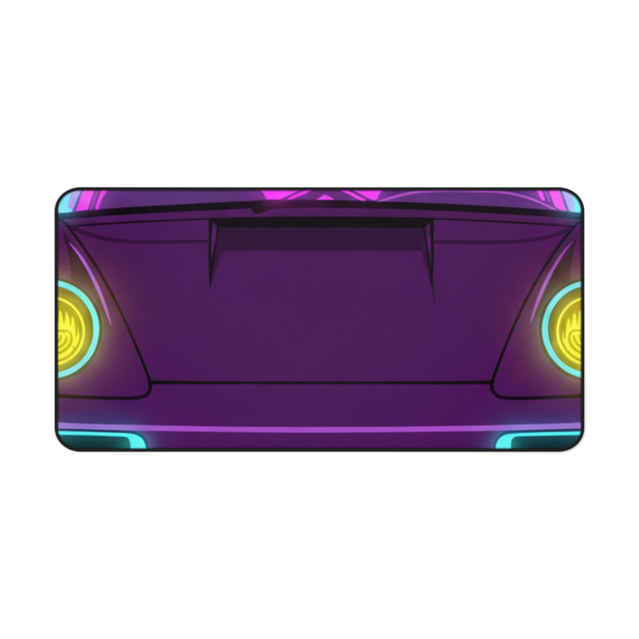 Porsche 964 Turbo Neon Synthwave Desk Mat