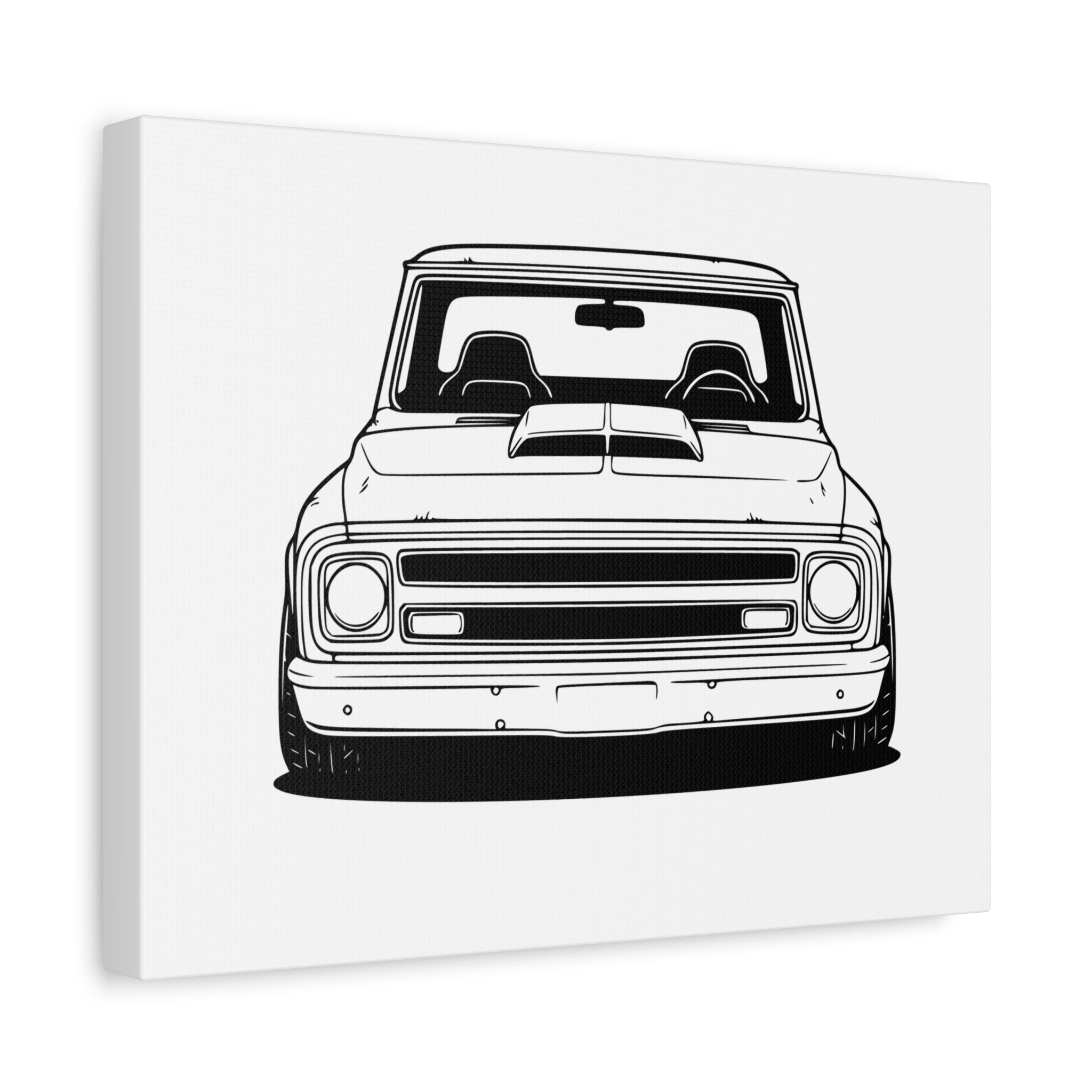 Chevy C10 Pickup (1967-72) Canvas Wall Art