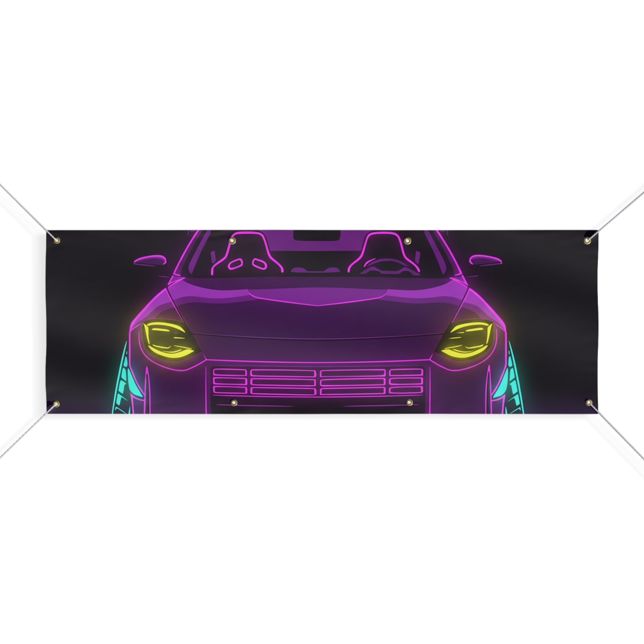 Nissan Z RZ34 (2023+) Neon Synthwave Banner