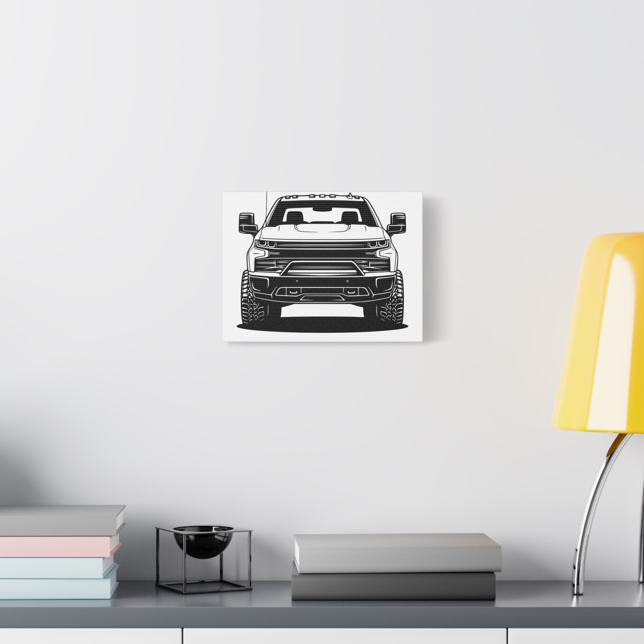 Chevy Silverado Trail Boss (2019+) Canvas Wall Art