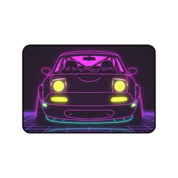Mazda Miata NA (1989-97) Neon Synthwave Desk Mat