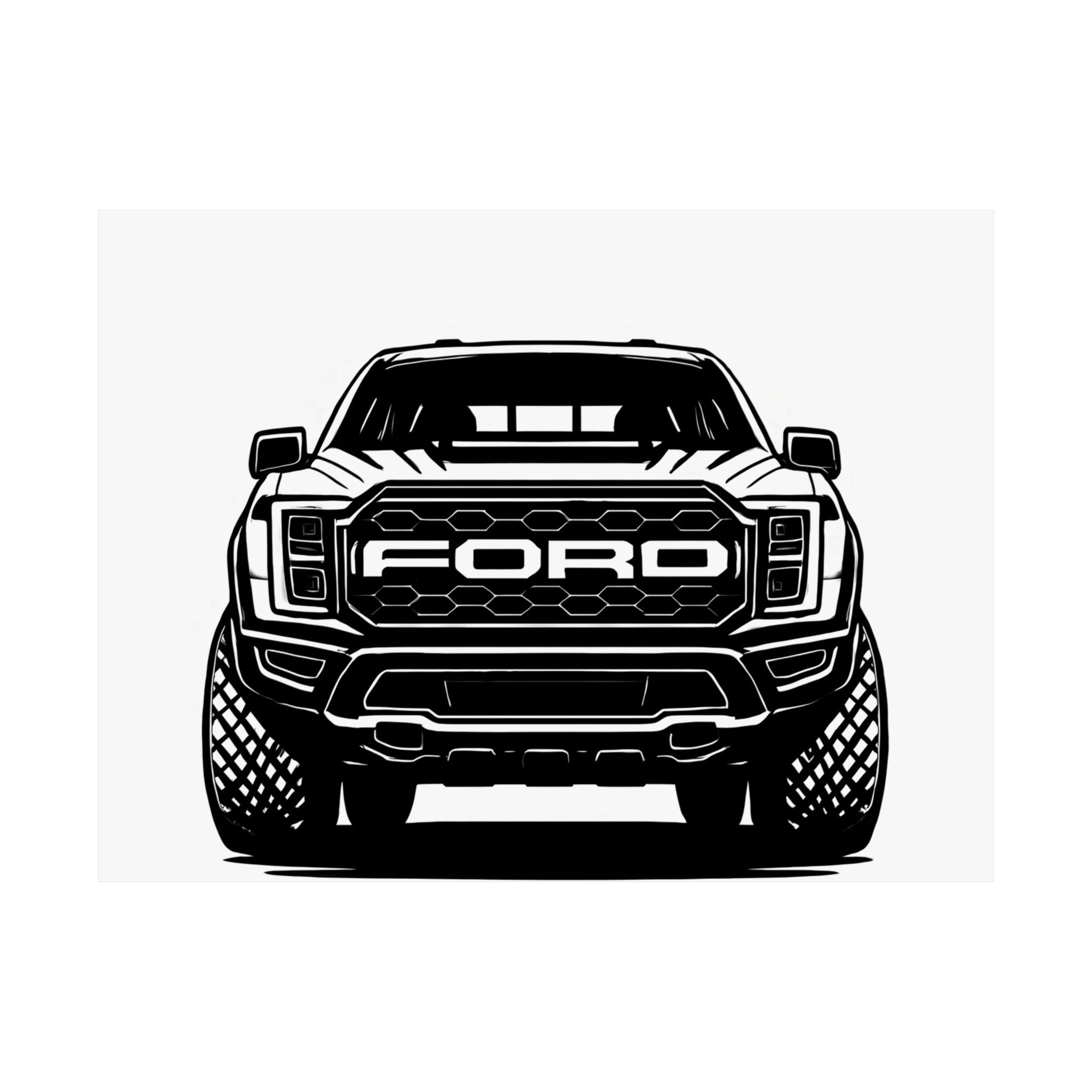 Ford F150 Raptor Gen 3 Print