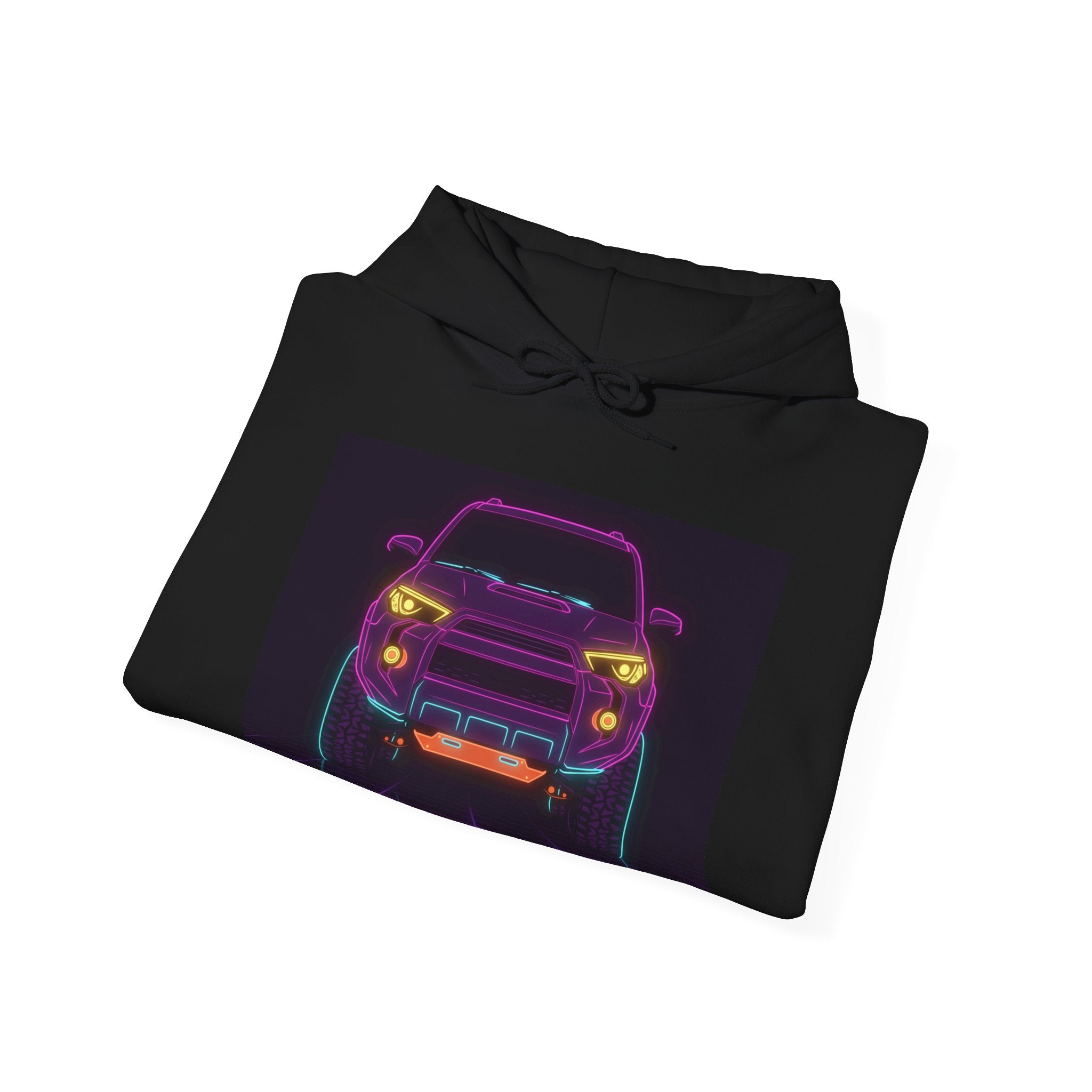 Toyota 4Runner TRD Pro Neon Synthwave Unisex Hoodie