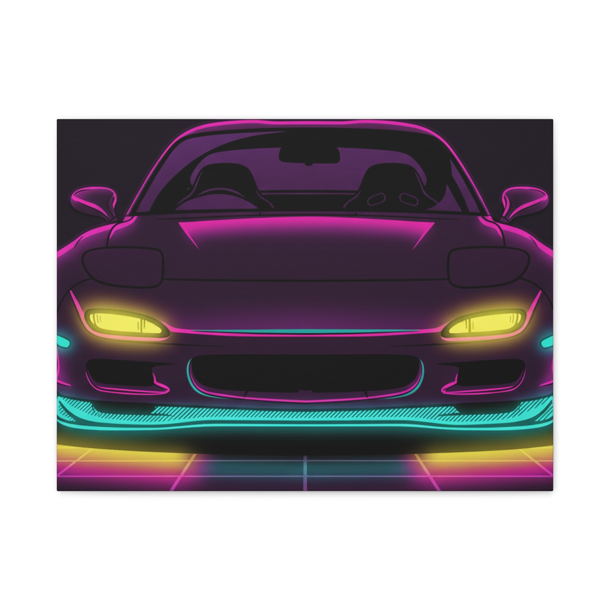 Mazda RX-7 FD Canvas Wall Art