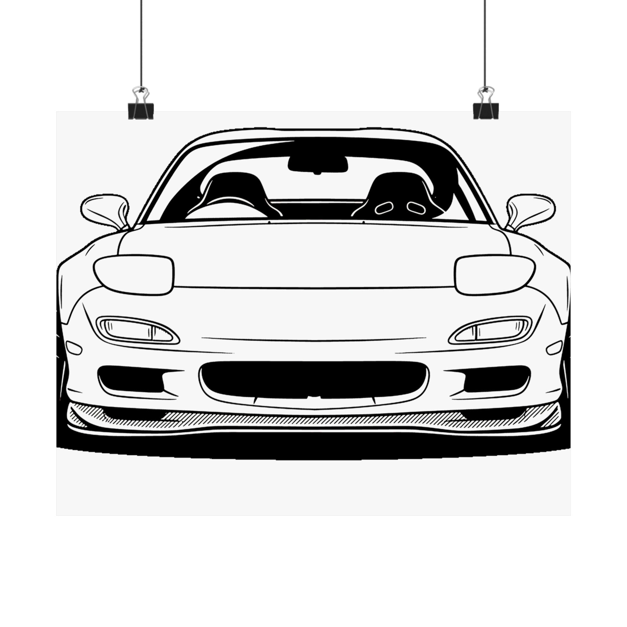 Mazda RX-7 FD Poster