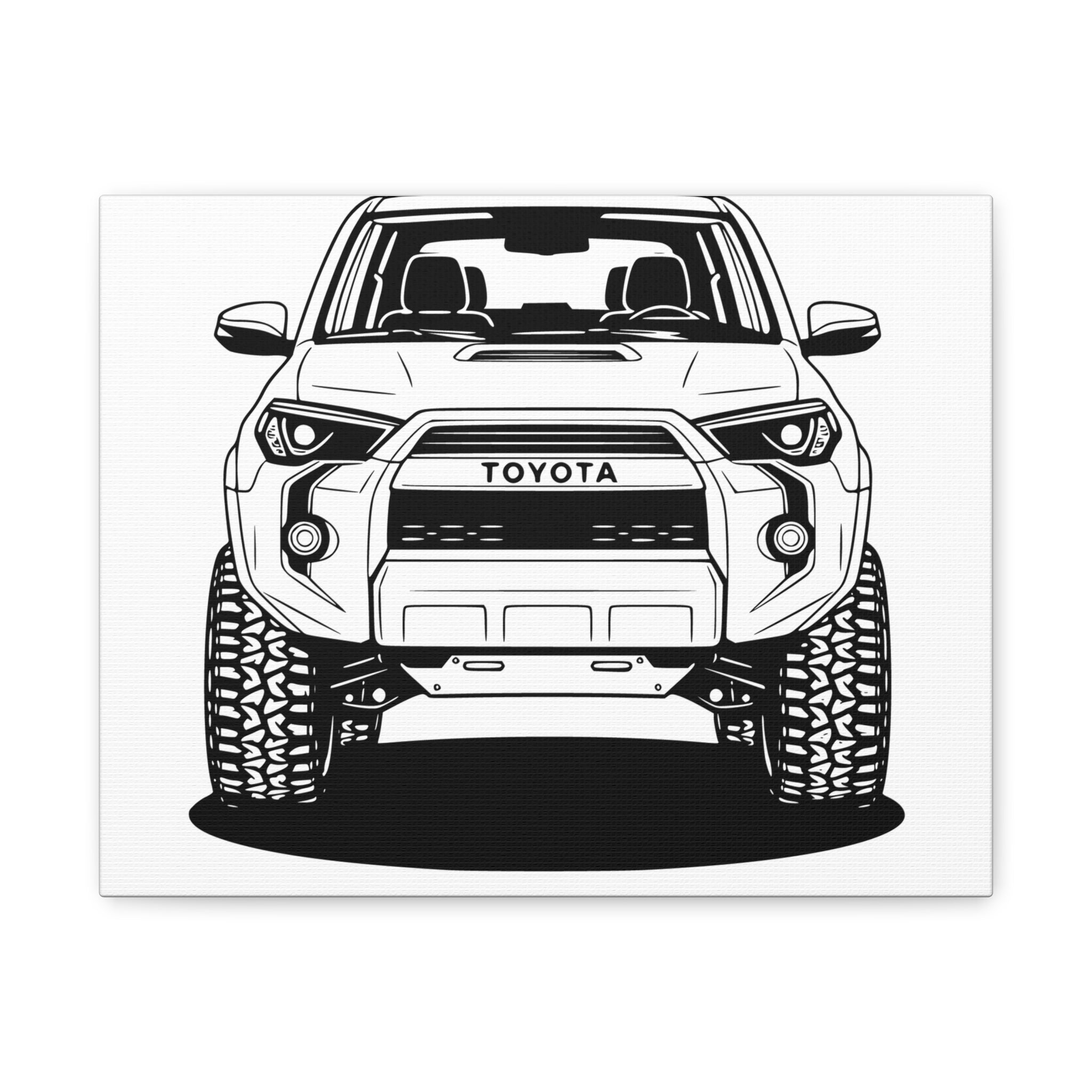 Toyota 4Runner TRD Pro Canvas Wall Art