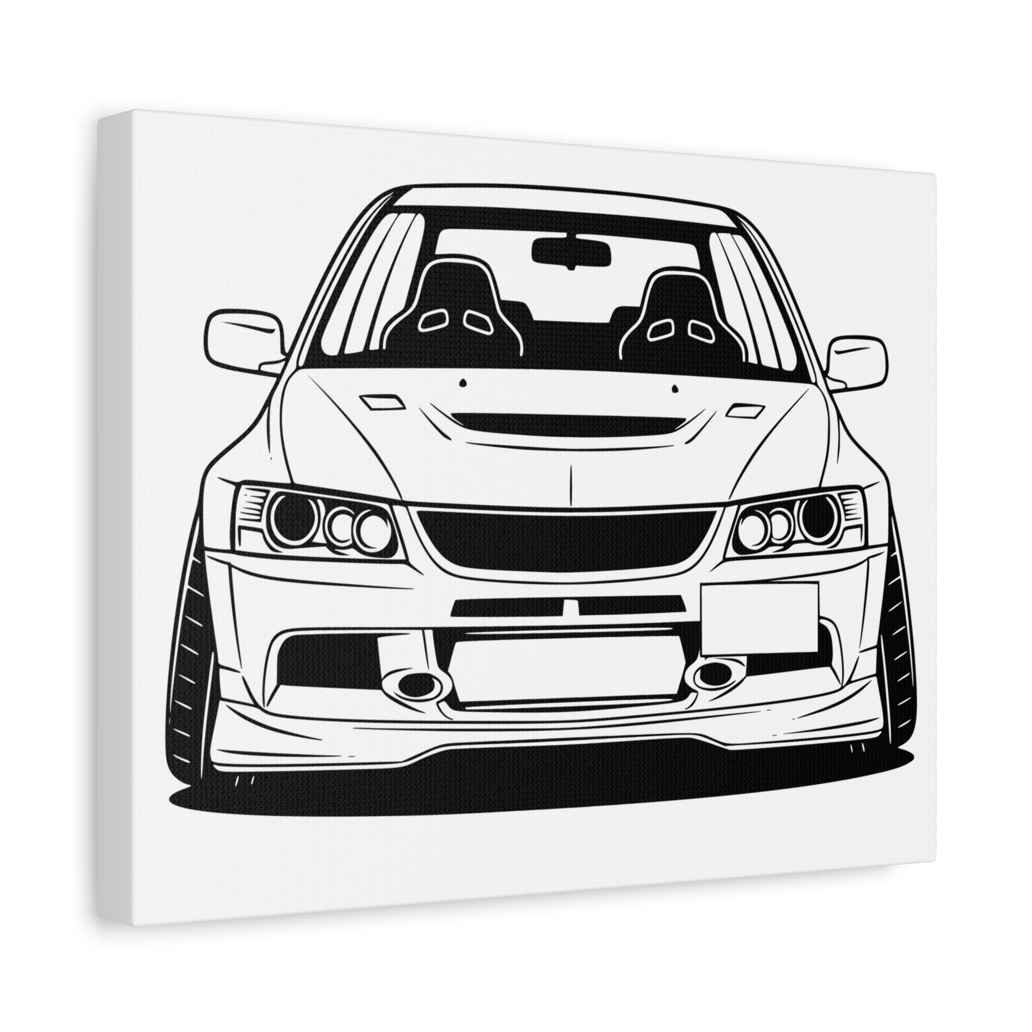 Mitsubishi Evo IX (2005-07) Canvas Wall Art