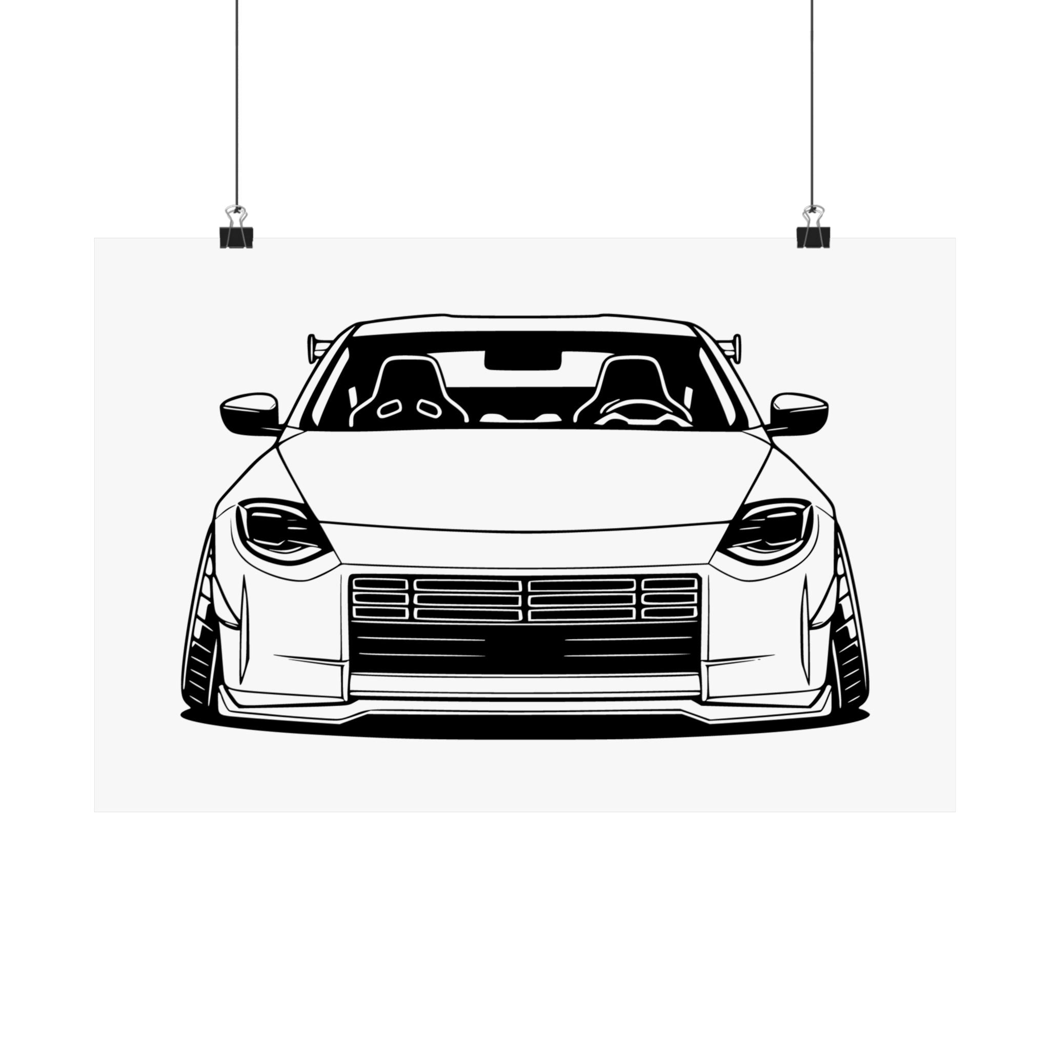 Nissan Z RZ34 (2023+) Poster