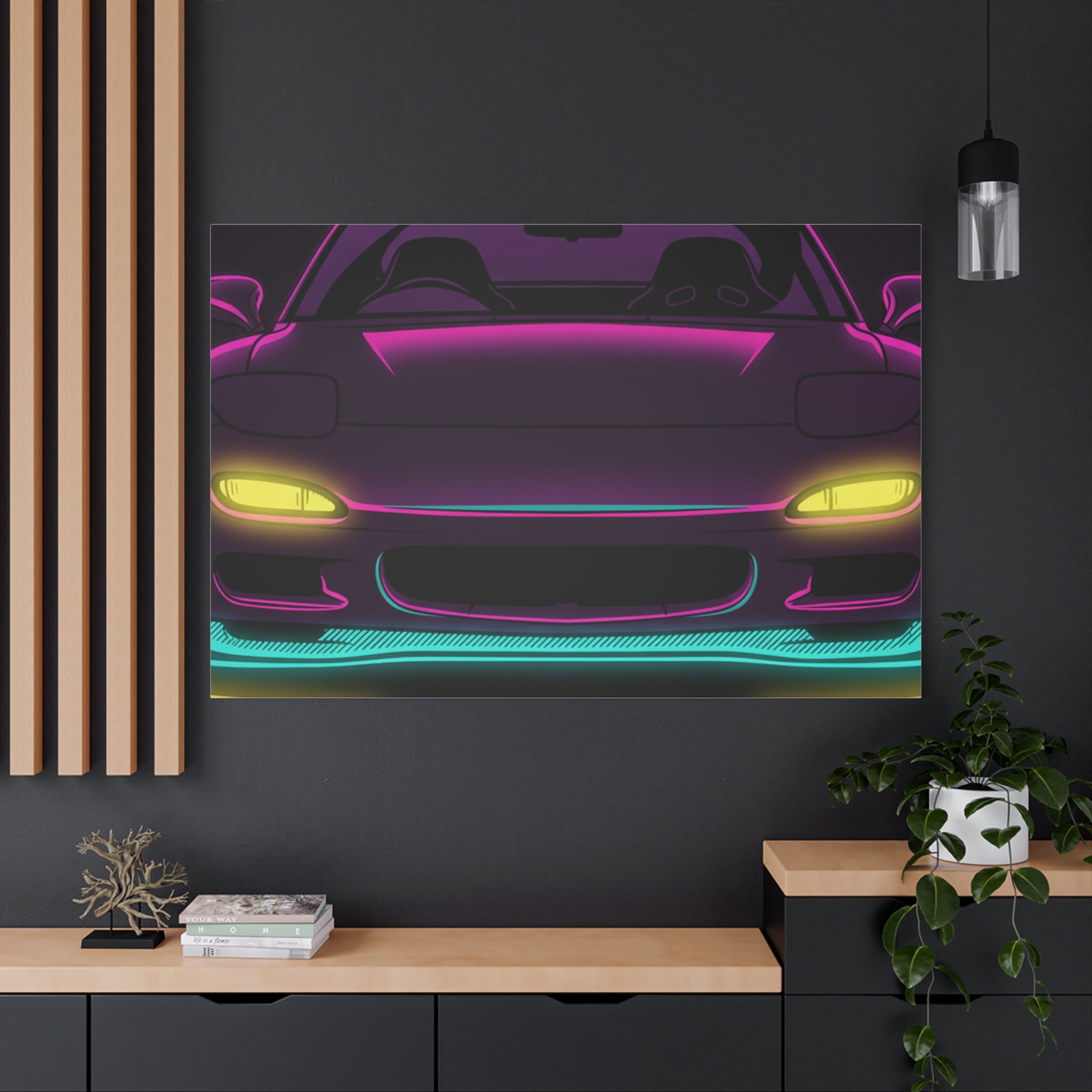 Mazda RX-7 FD Canvas Wall Art