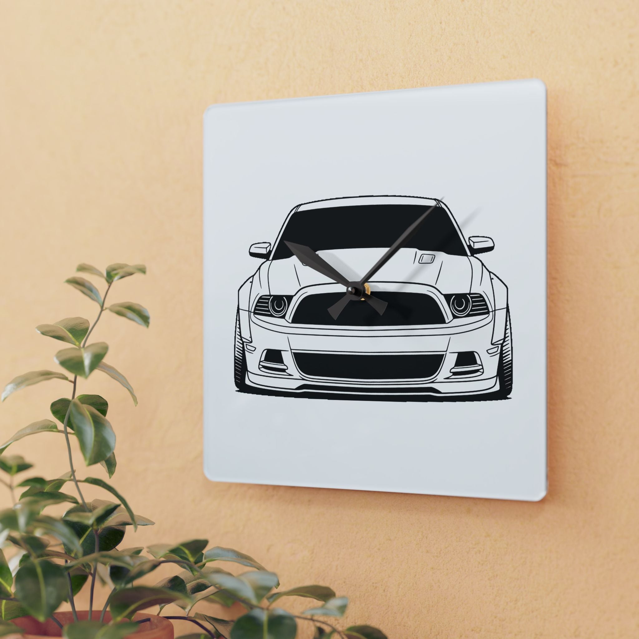 Ford Mustang GT (S197) Wall Clock
