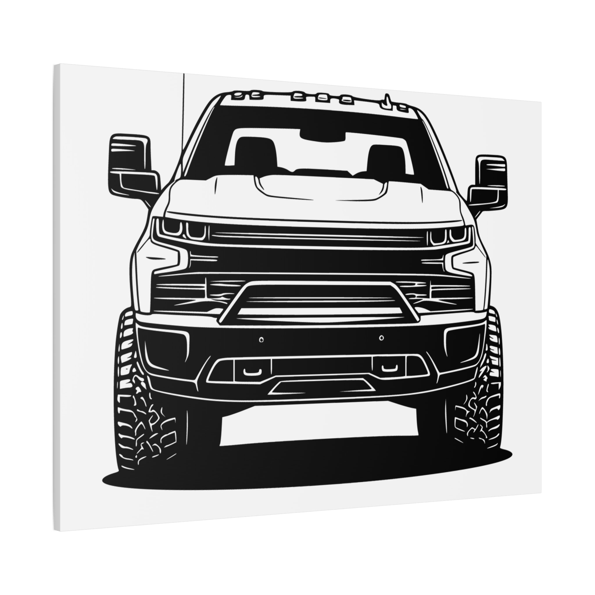 Chevy Silverado Trail Boss (2019+) Canvas Wall Art