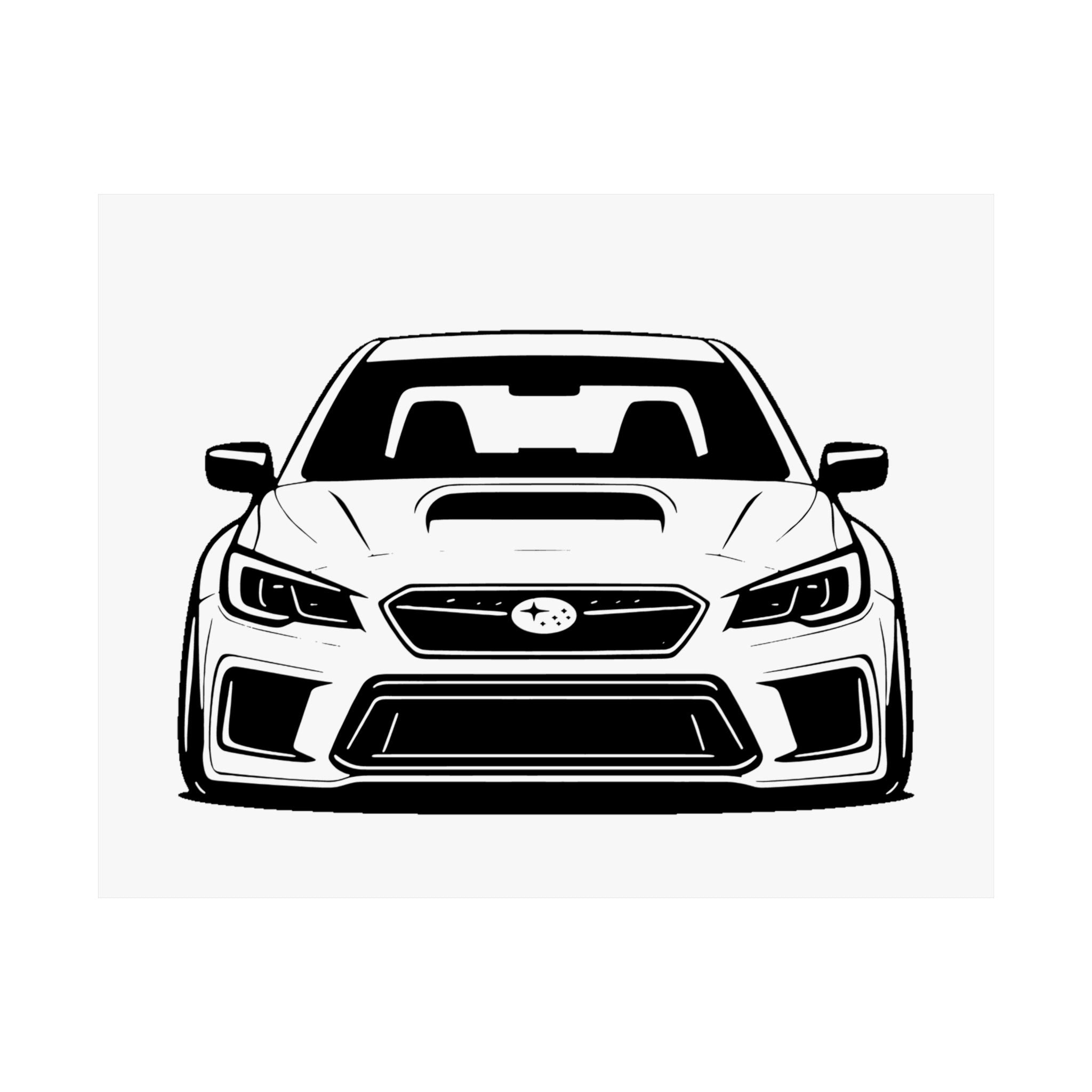 Subaru WRX STI Poster
