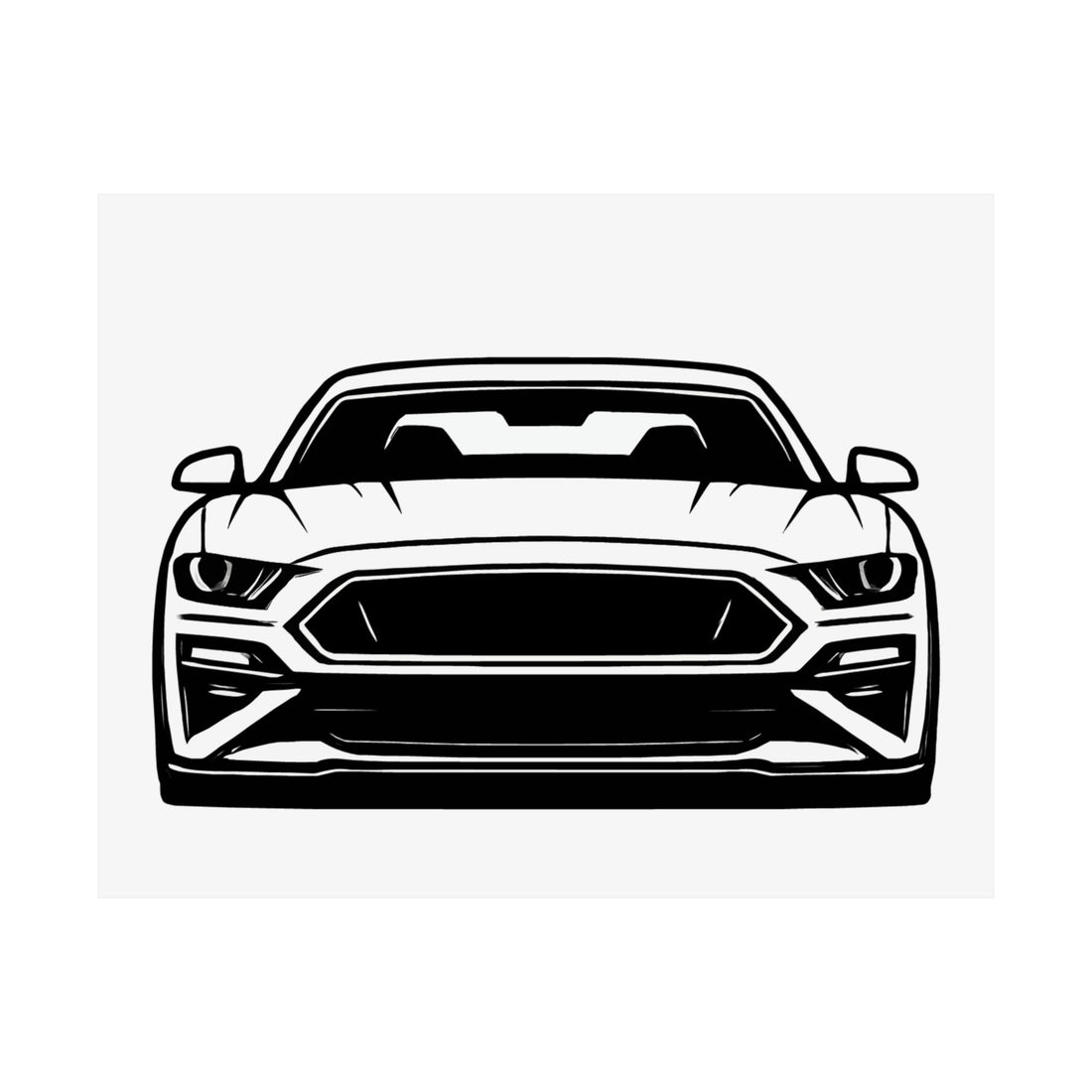 Ford Mustang GT500 Poster