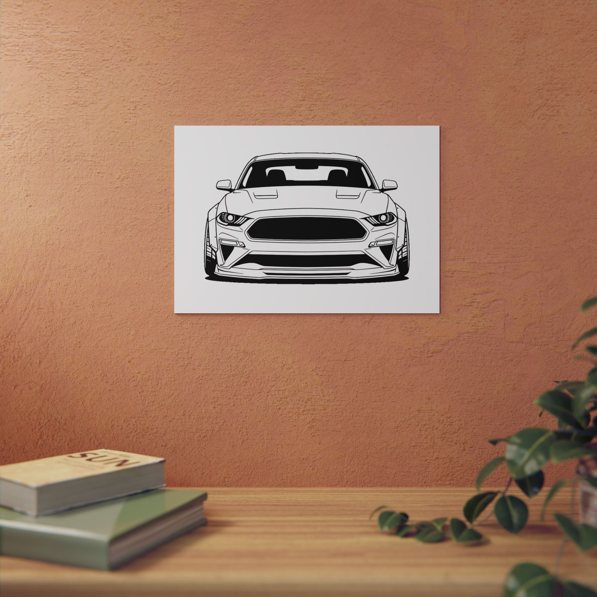 Ford Mustang GT (S650) Metal Wall Sign