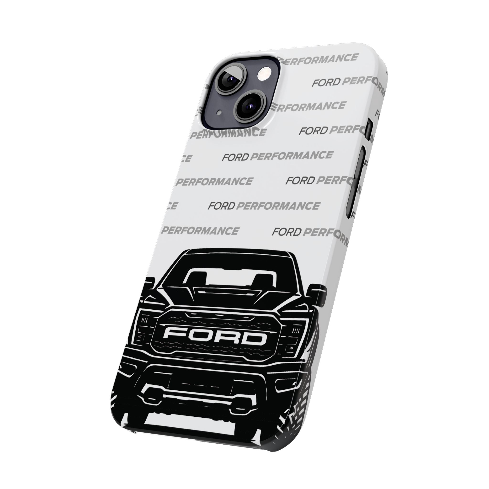 Ford Raptor (Gen 3) Slim Phone Case Greyscale