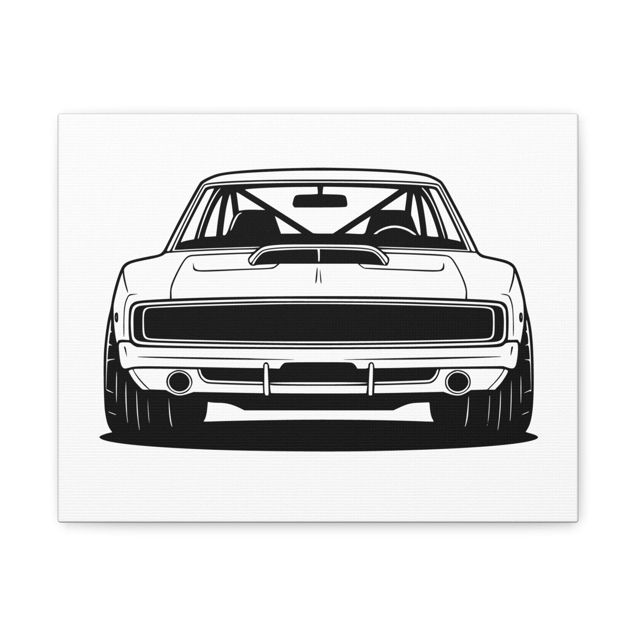 Dodge Charger R/T (1968-70) Canvas Wall Art