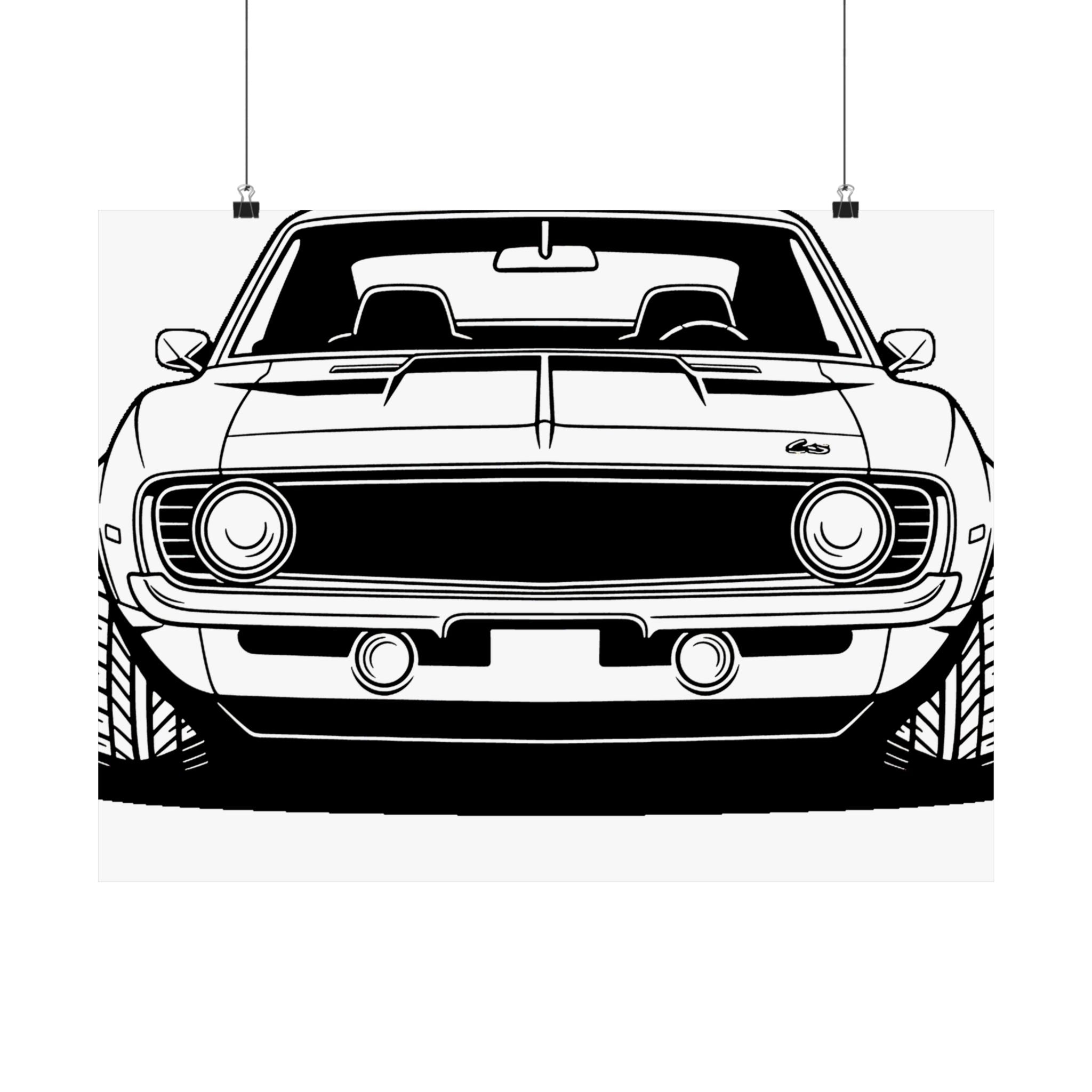 1969 Chevrolet Camaro SS Poster