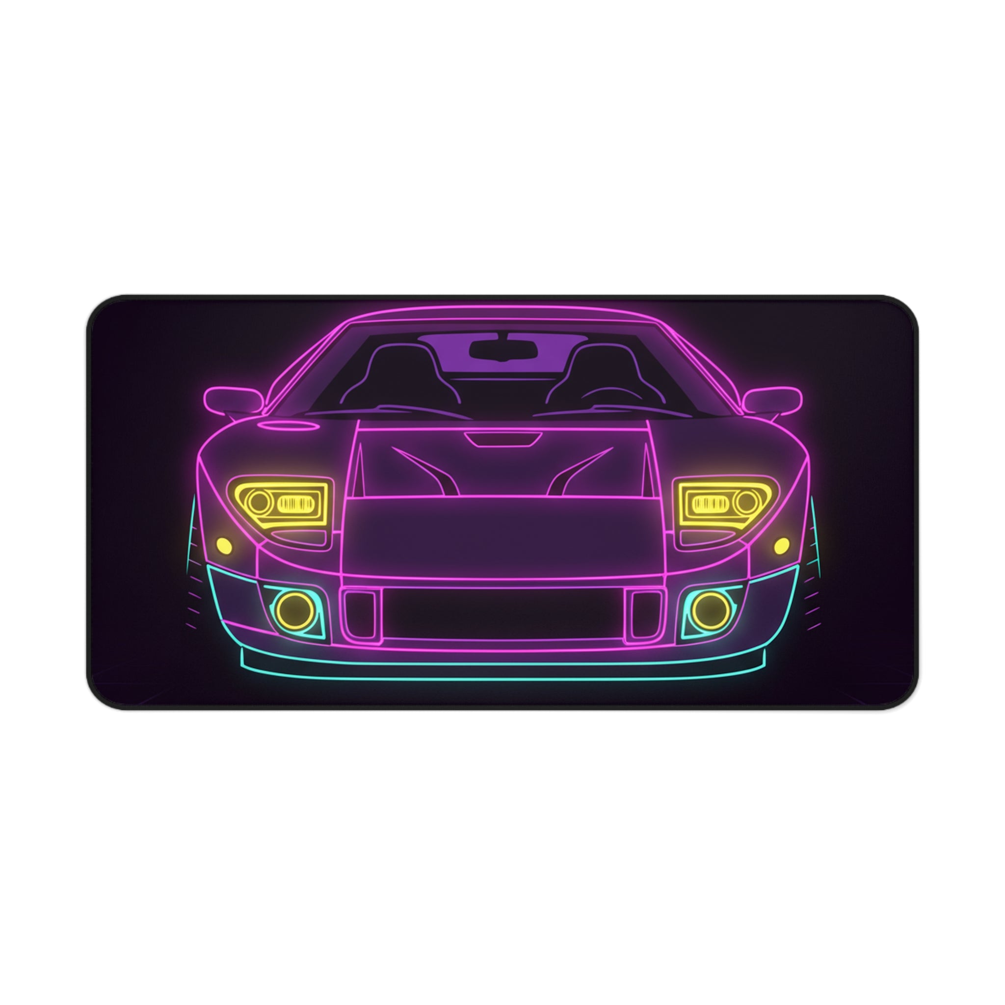 Ford GT40 (1964-69) Neon Synthwave Desk Mat
