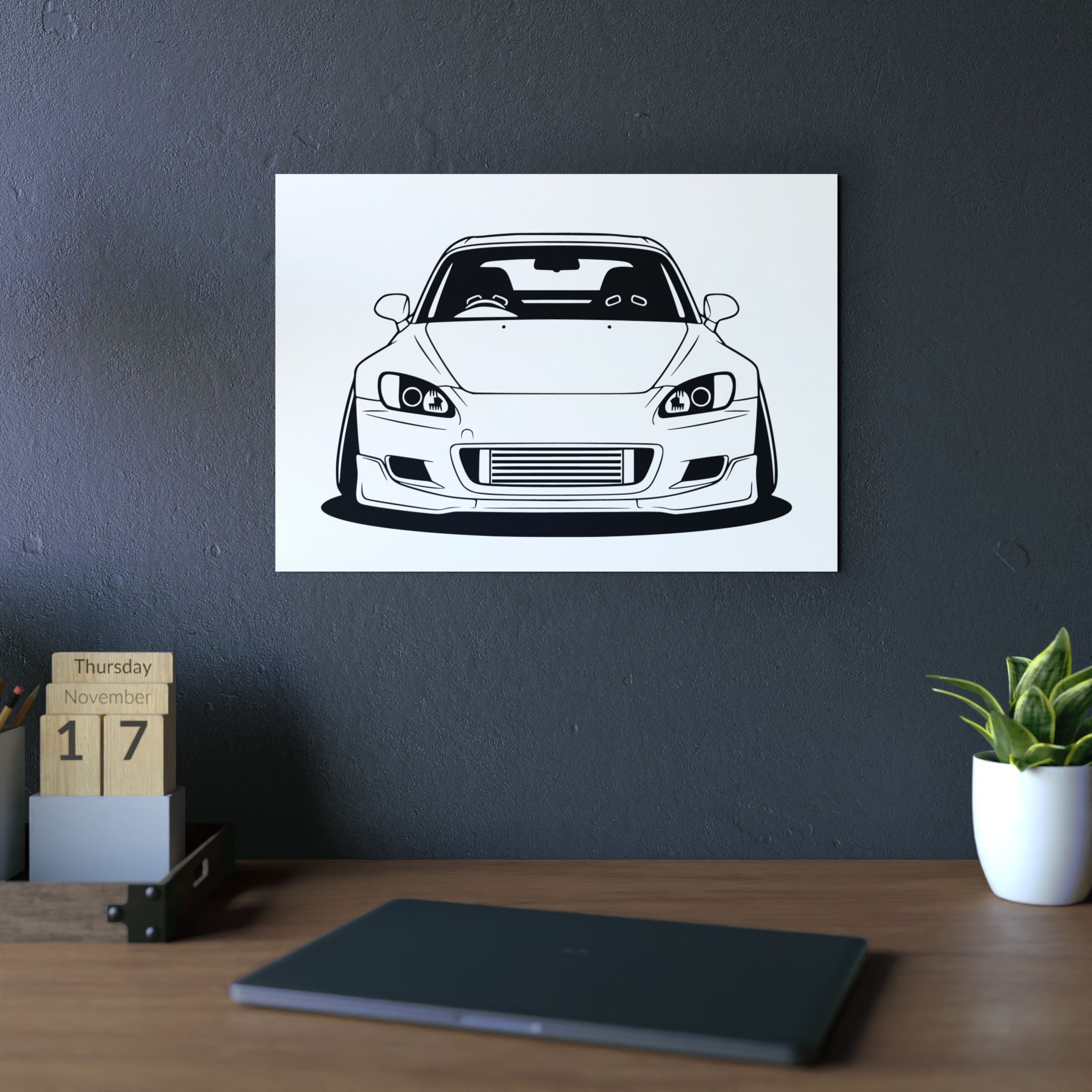 Honda S2000 (1999-09) Metal Wall Sign