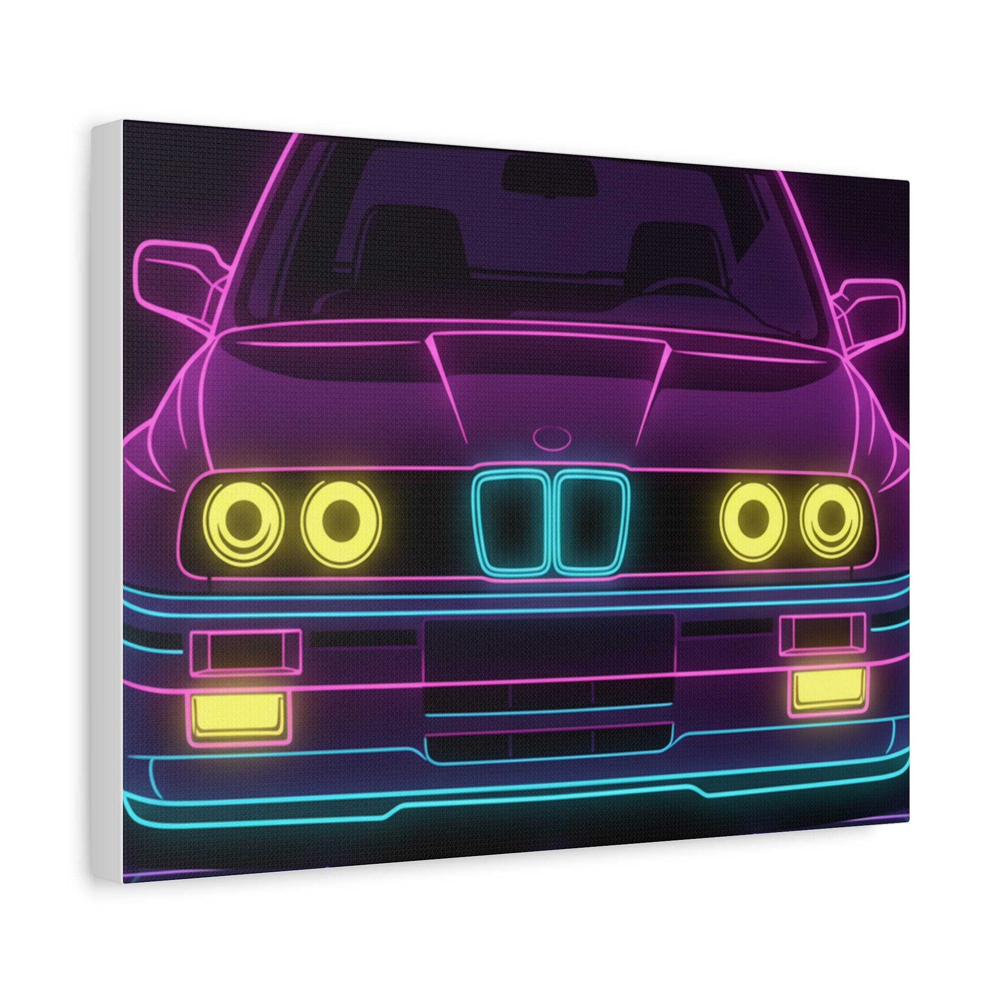BMW E30 Canvas Wall Art