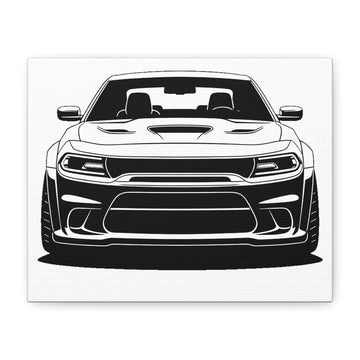 Dodge Challenger SRT Hellcat Canvas Wall Art