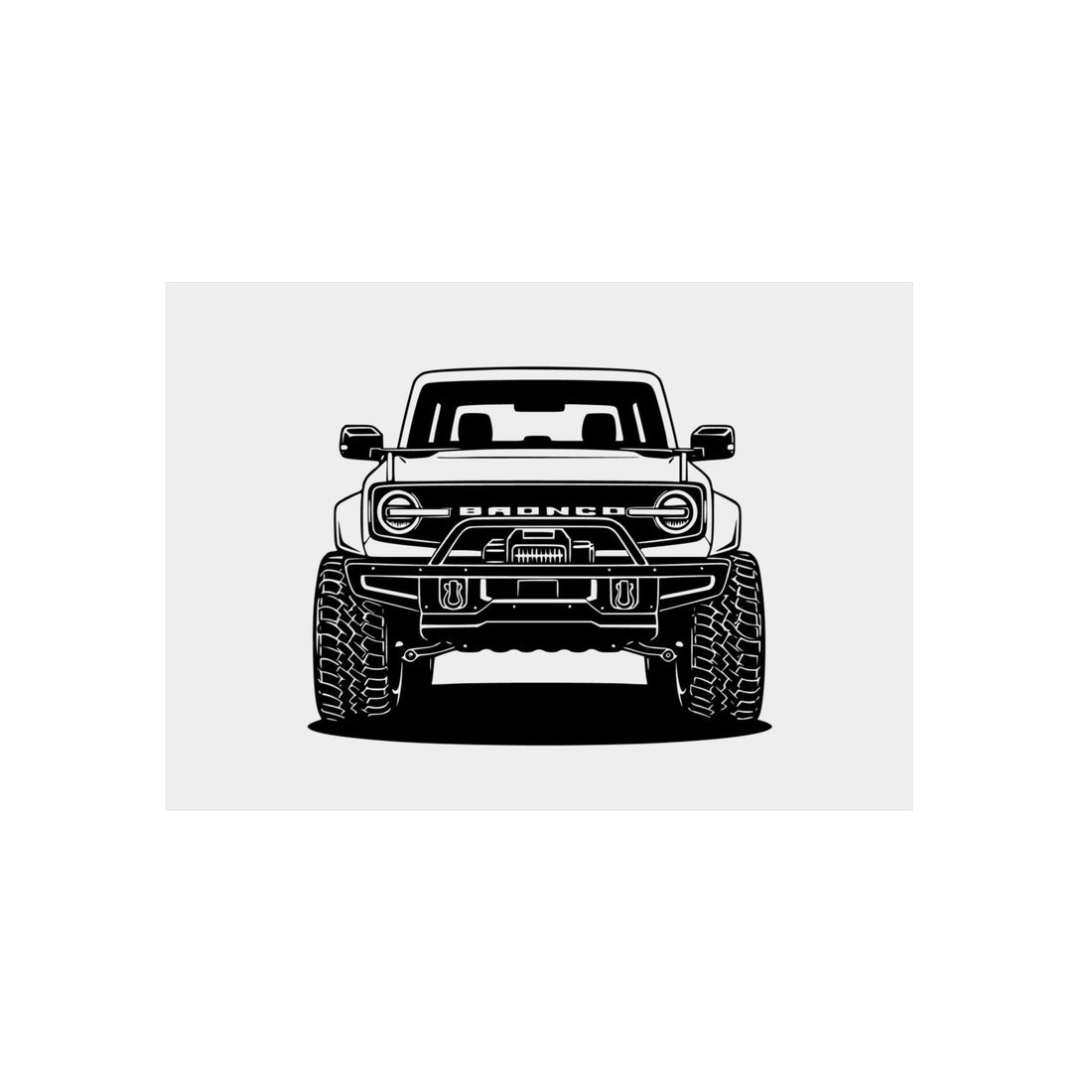 Ford Bronco (2021+) Metal Wall Sign