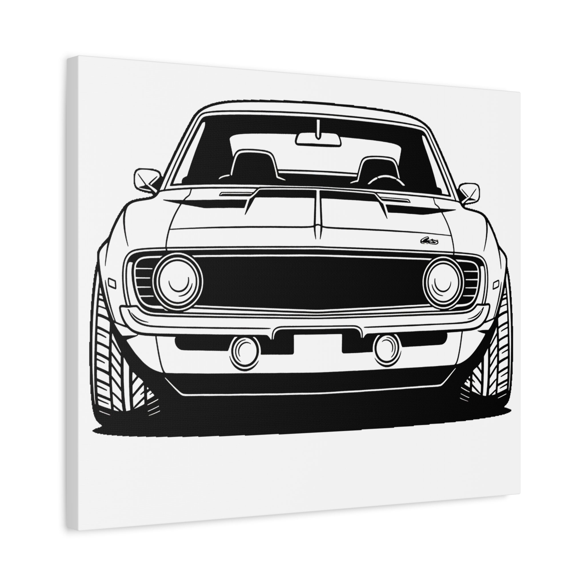 1969 Chevrolet Camaro SS Canvas Wall Art
