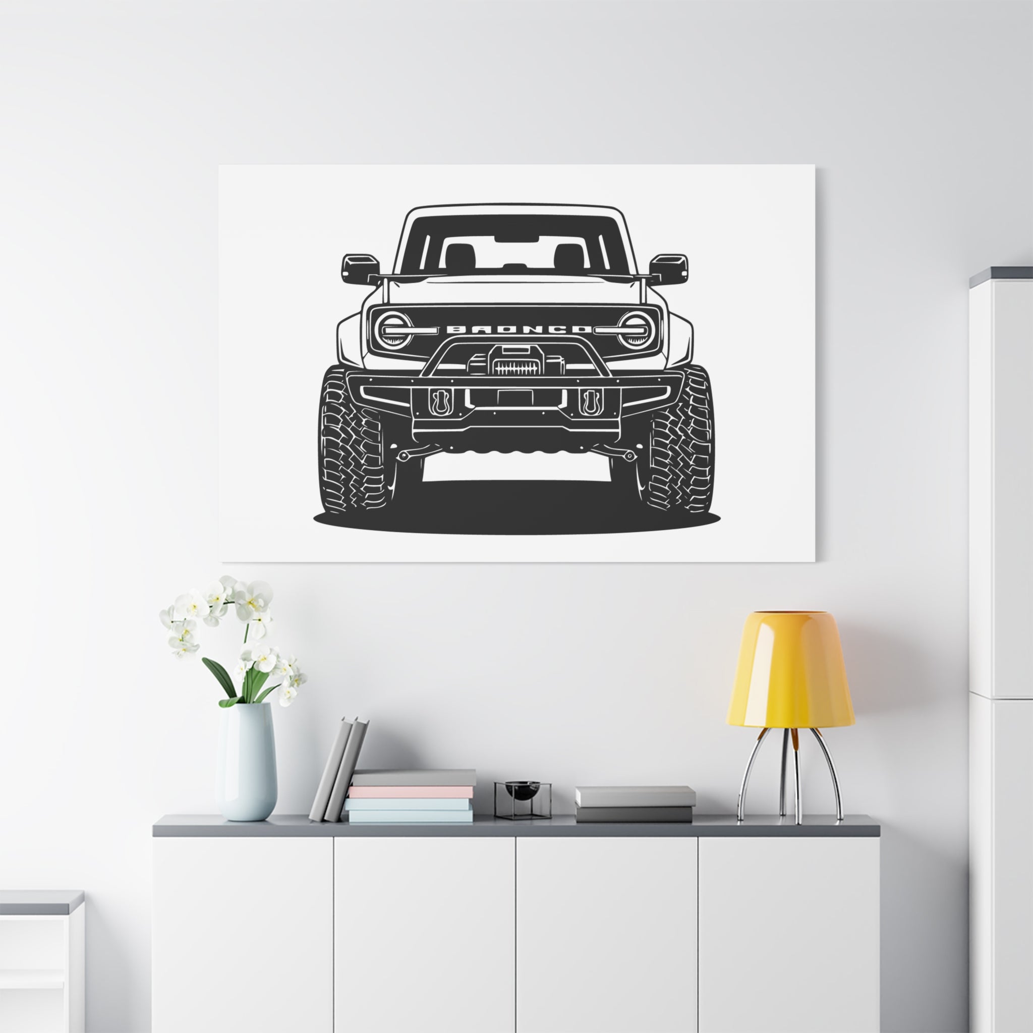 Ford Bronco (2021+) Canvas Wall Art