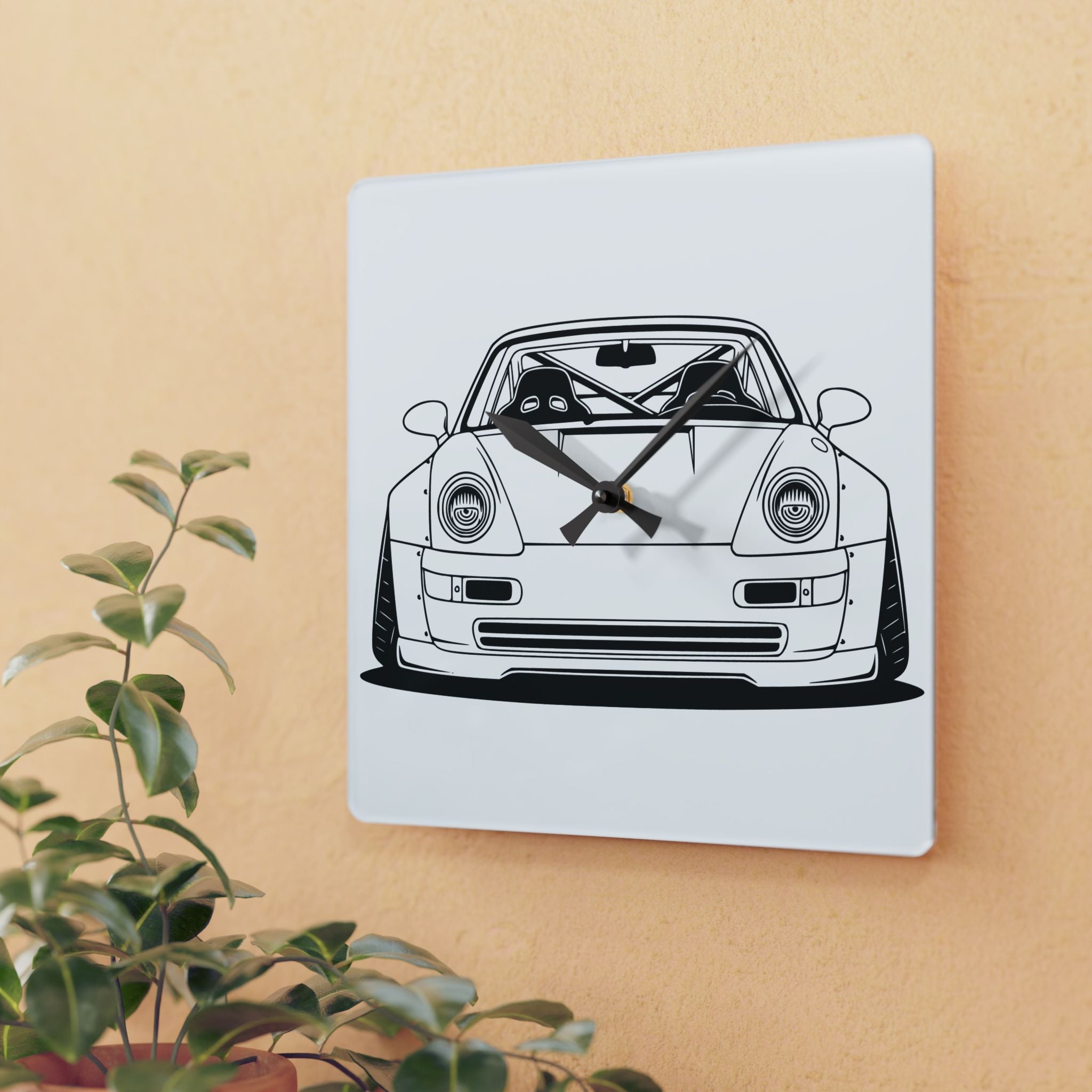 Porsche 964 Turbo Wall Clock