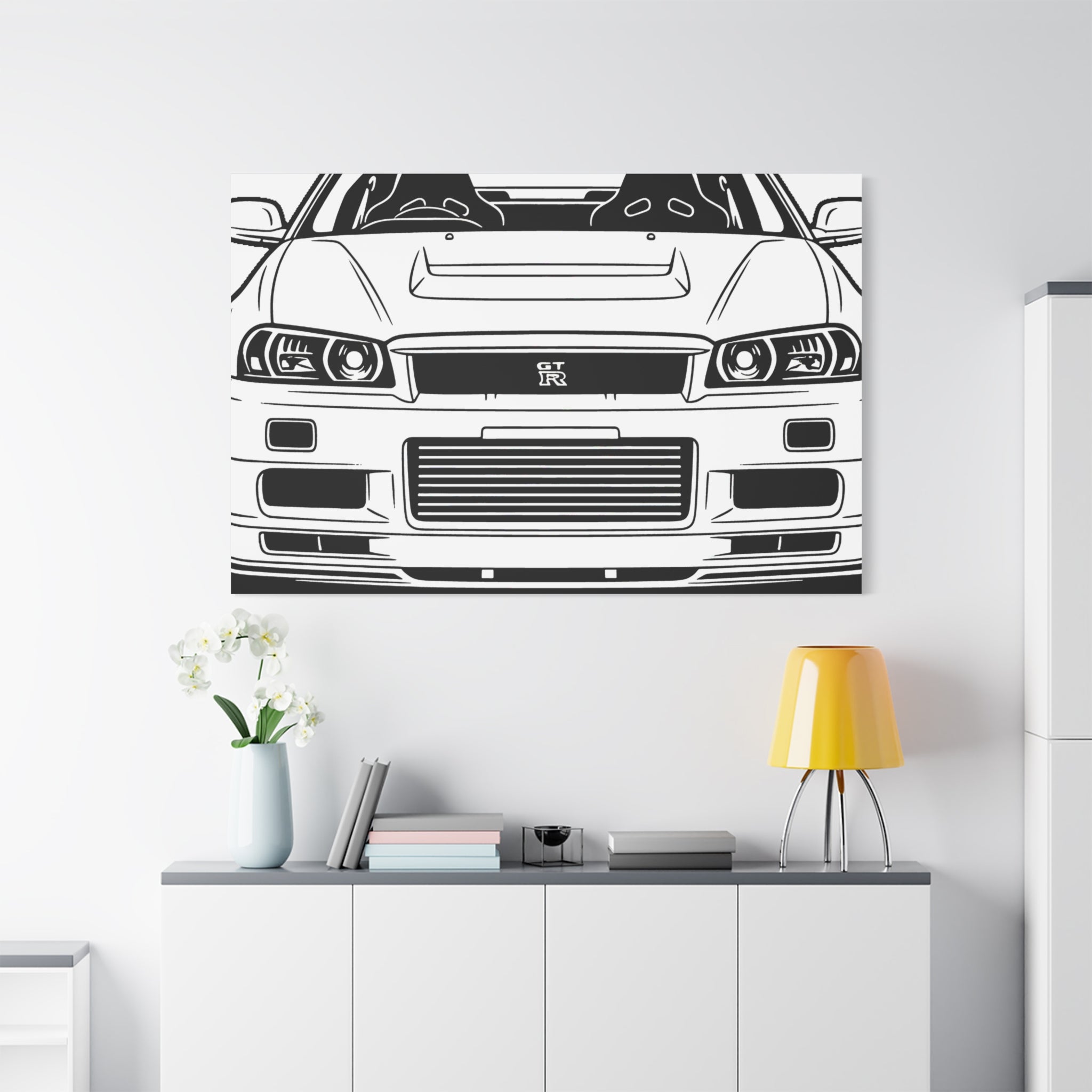 Nissan GT-R Canvas Wall Art