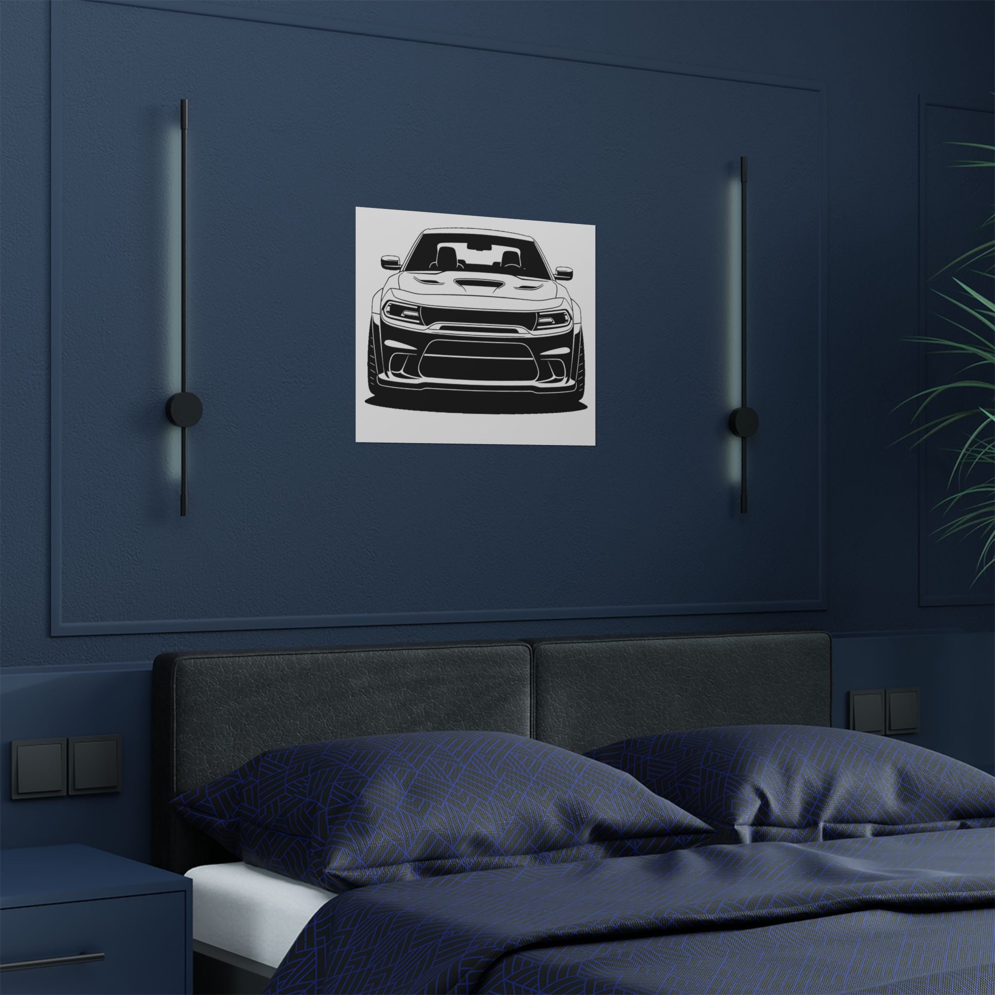 Dodge Challenger SRT Hellcat Poster