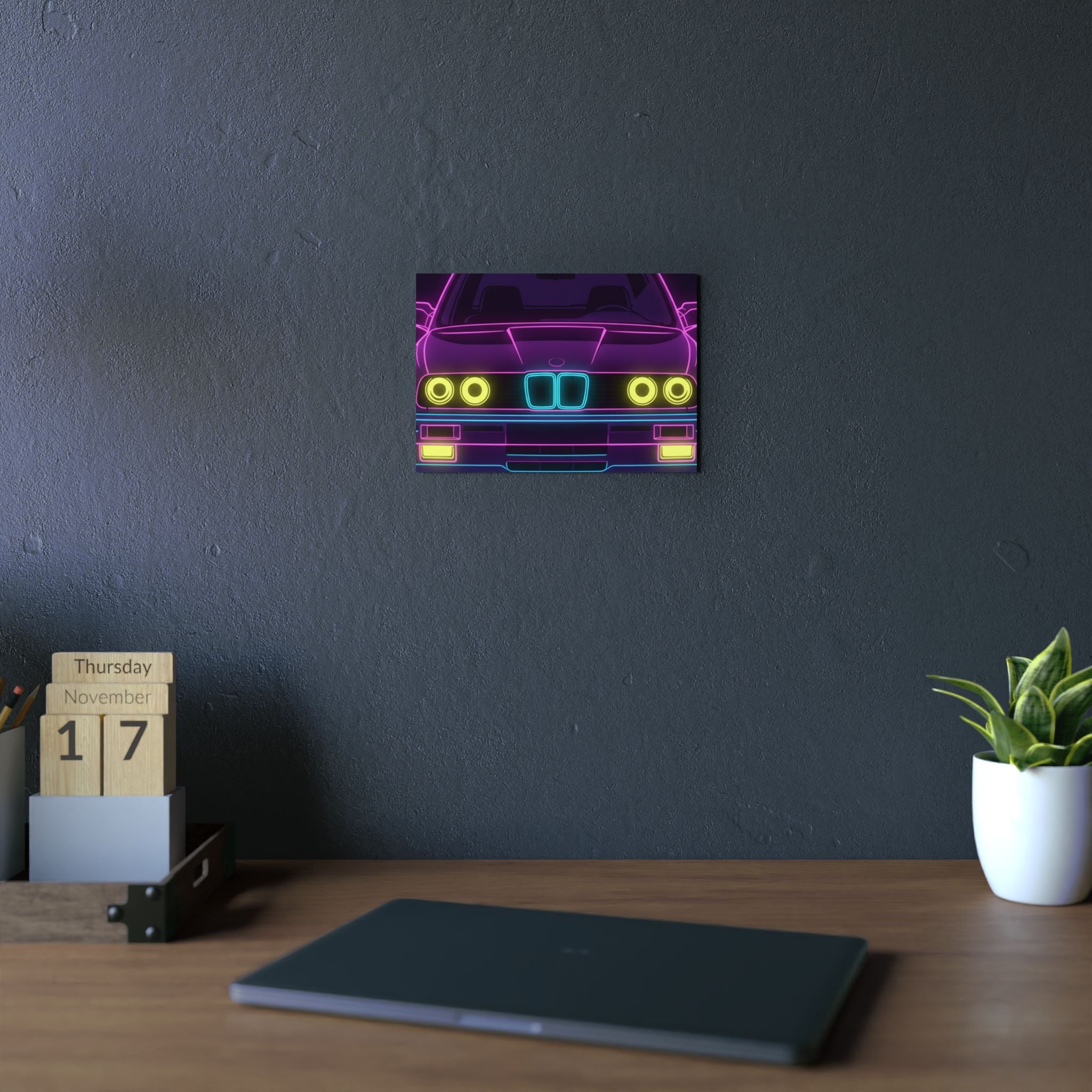 BMW E30 Metal Wall Sign