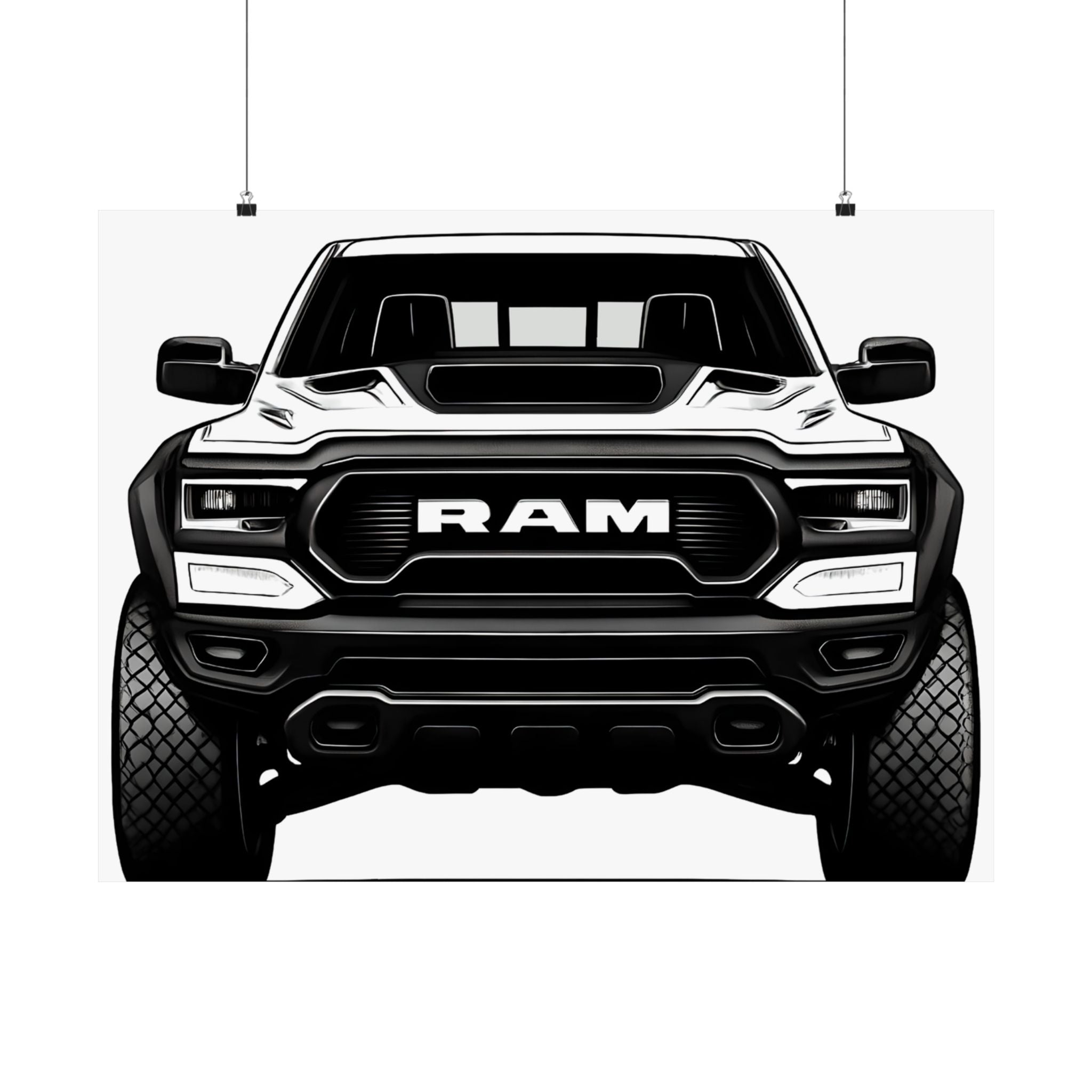 Dodge Ram TRX Poster