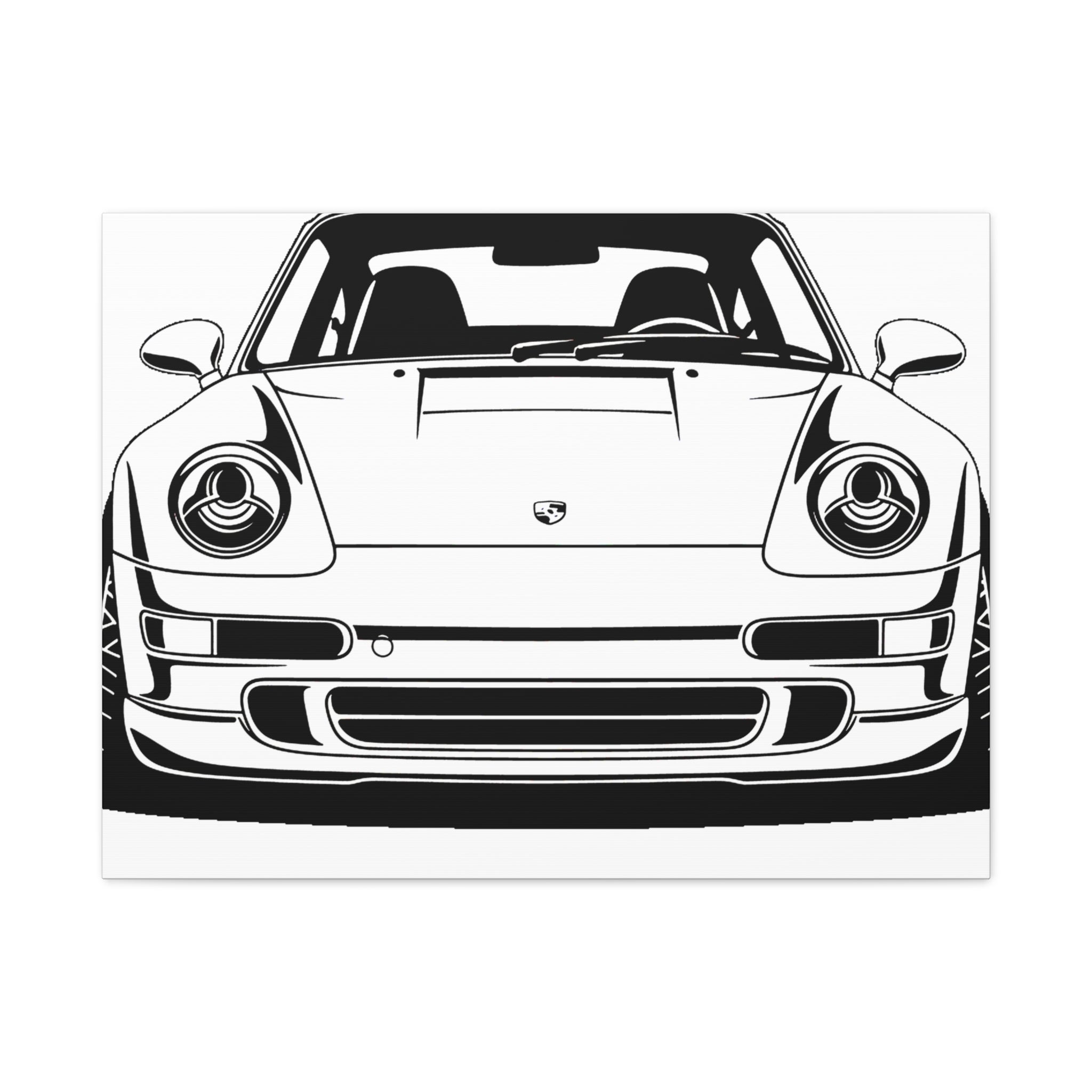 Porsche 911 (993) Canvas Wall Art