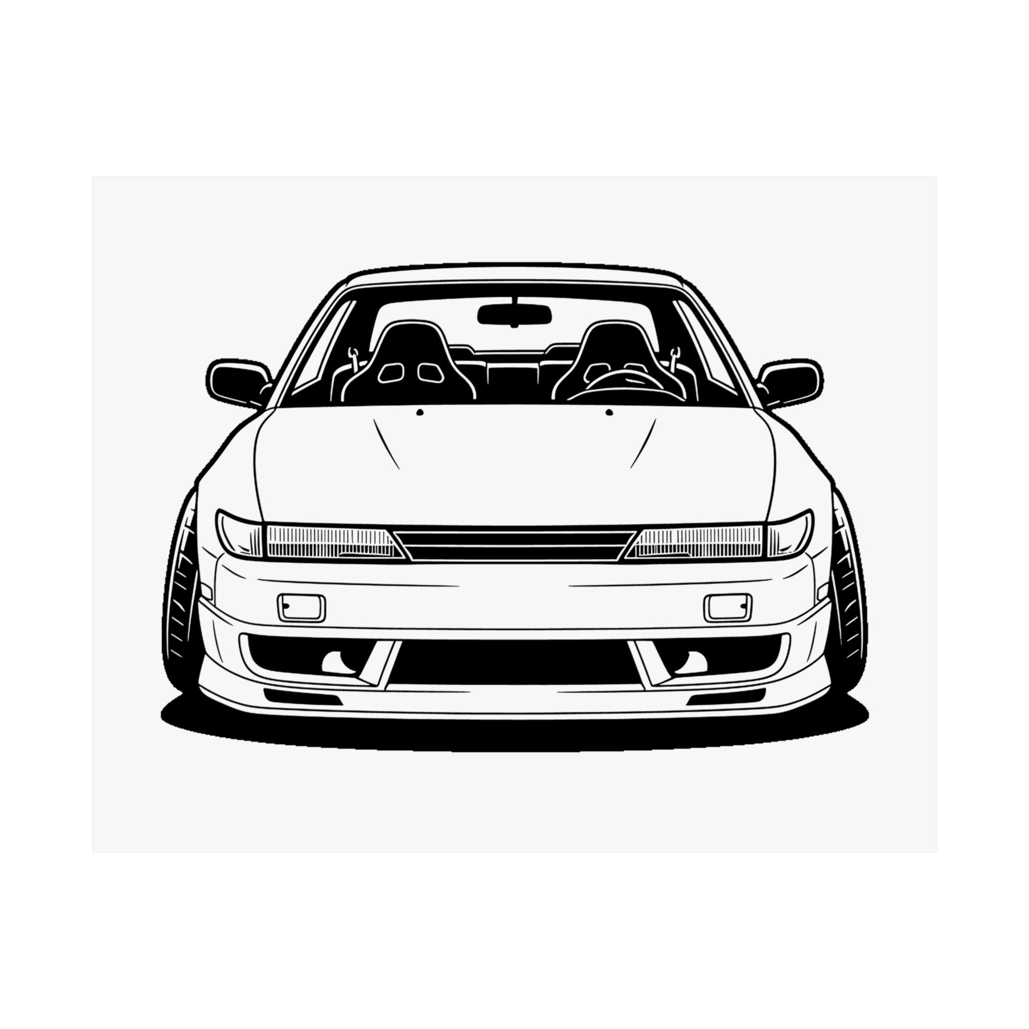 Nissan Silvia S13 Poster