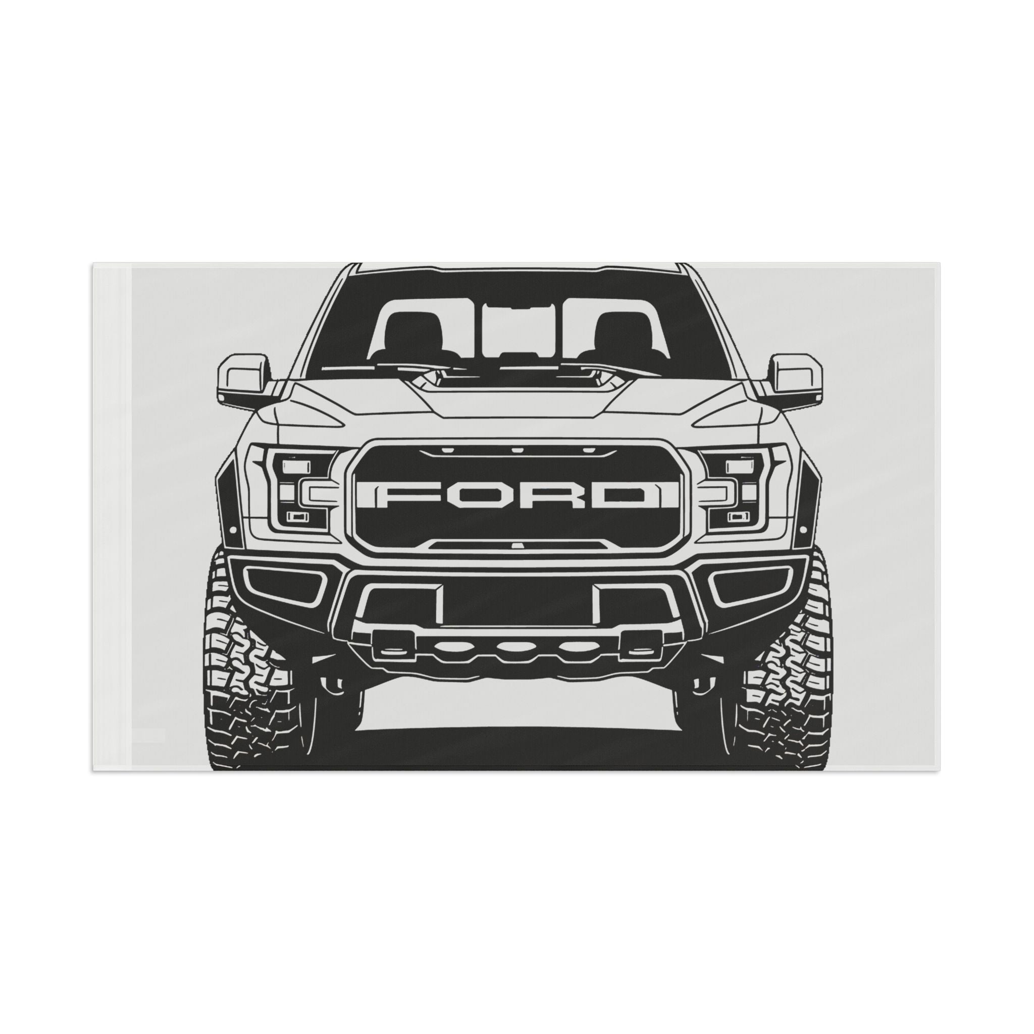 Ford F-150 Raptor Gen 2 Garage Flag