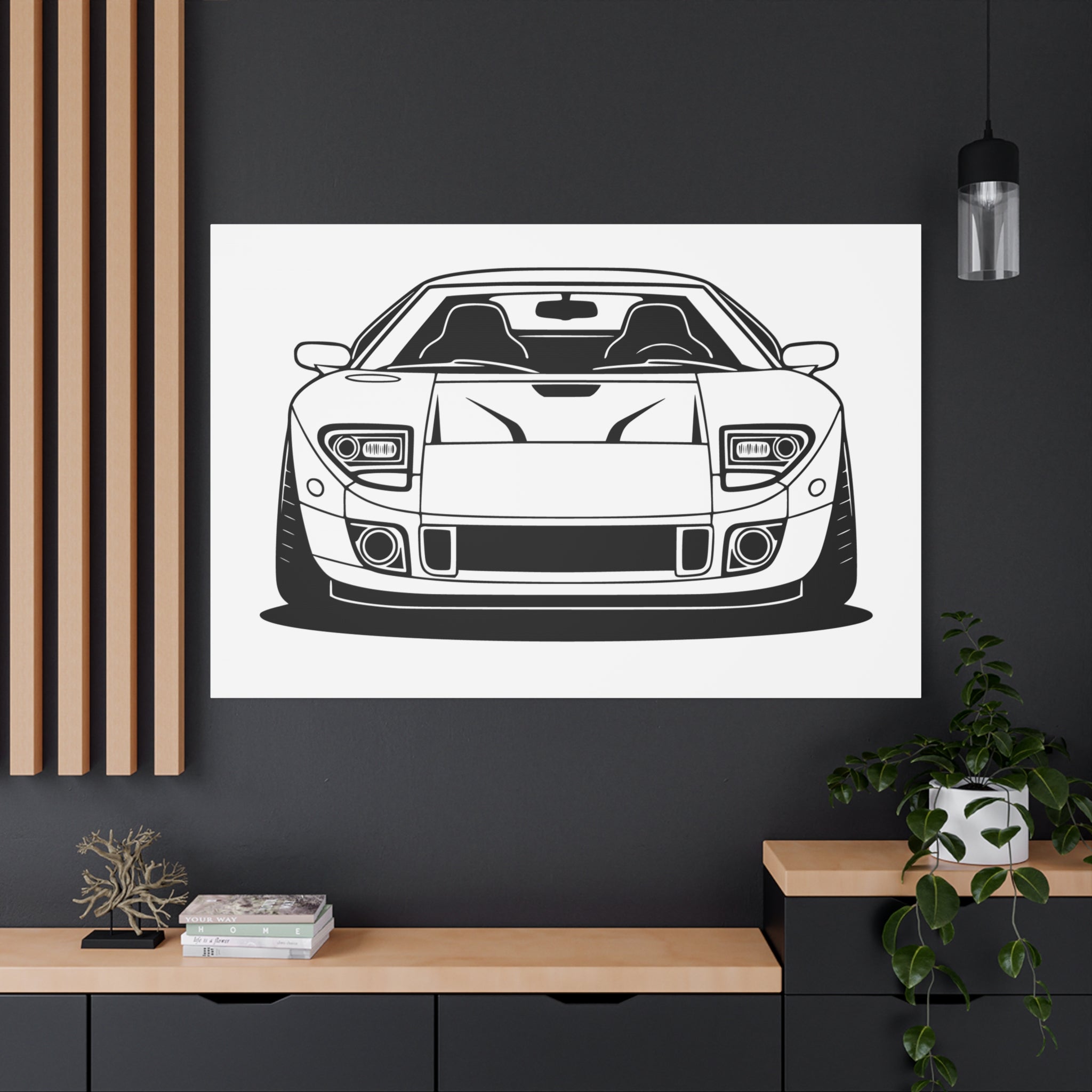 Ford GT40 (1964-69) Canvas Wall Art