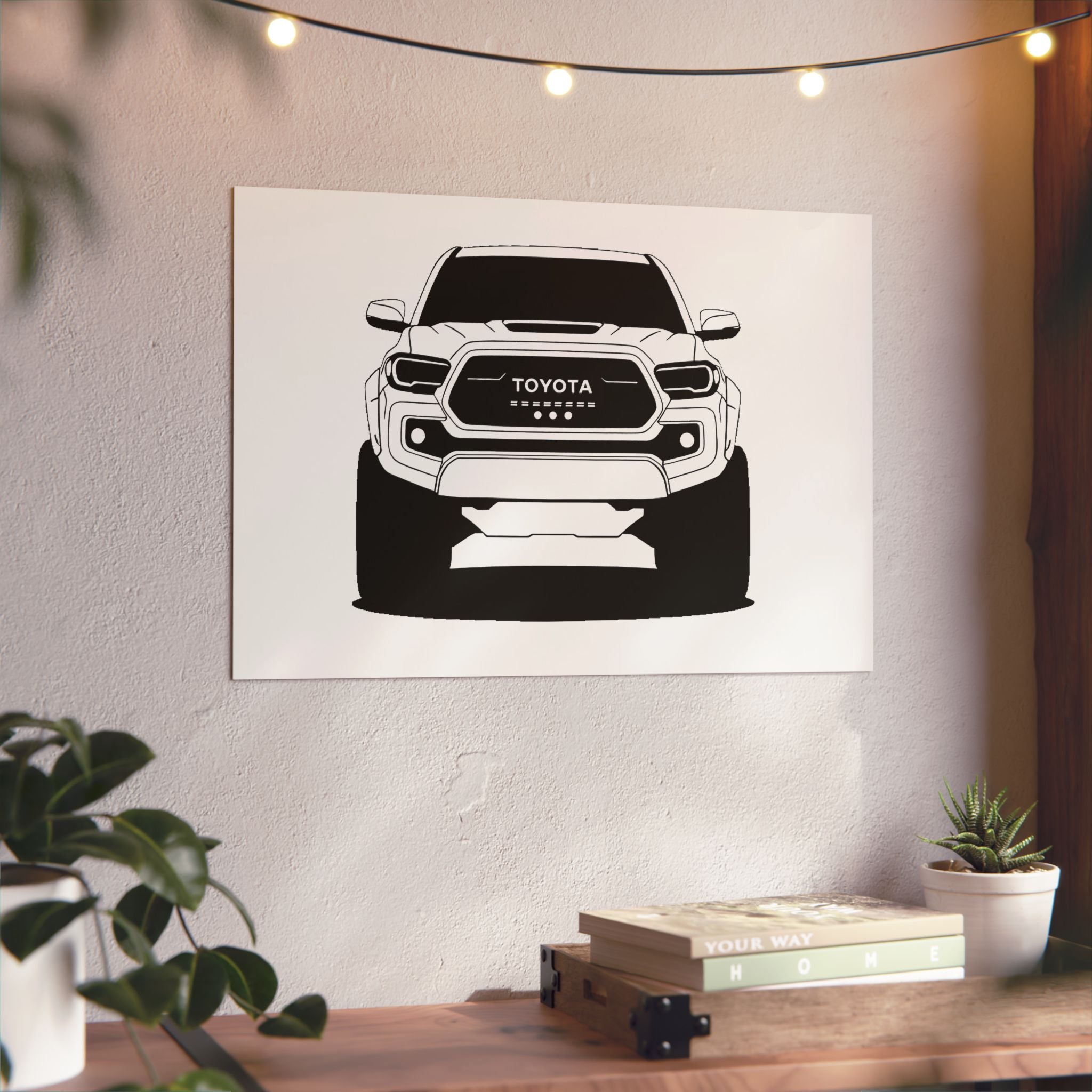 Toyota Tacoma TRD Pro Metal Wall Sign