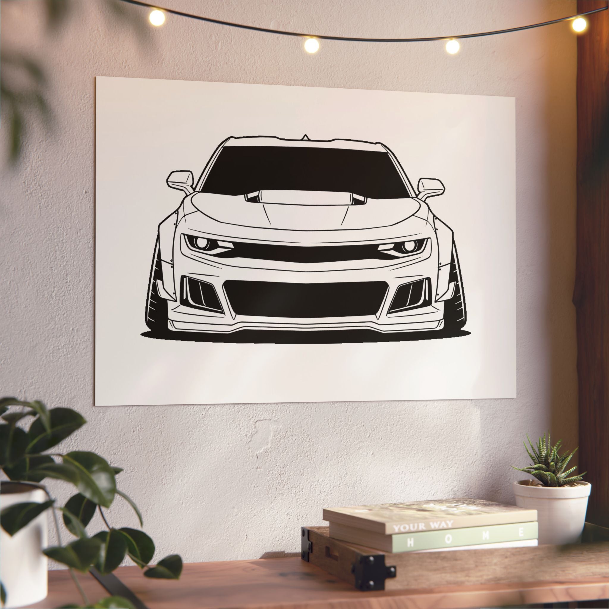 Chevrolet Camaro ZL1 Metal Wall Sign