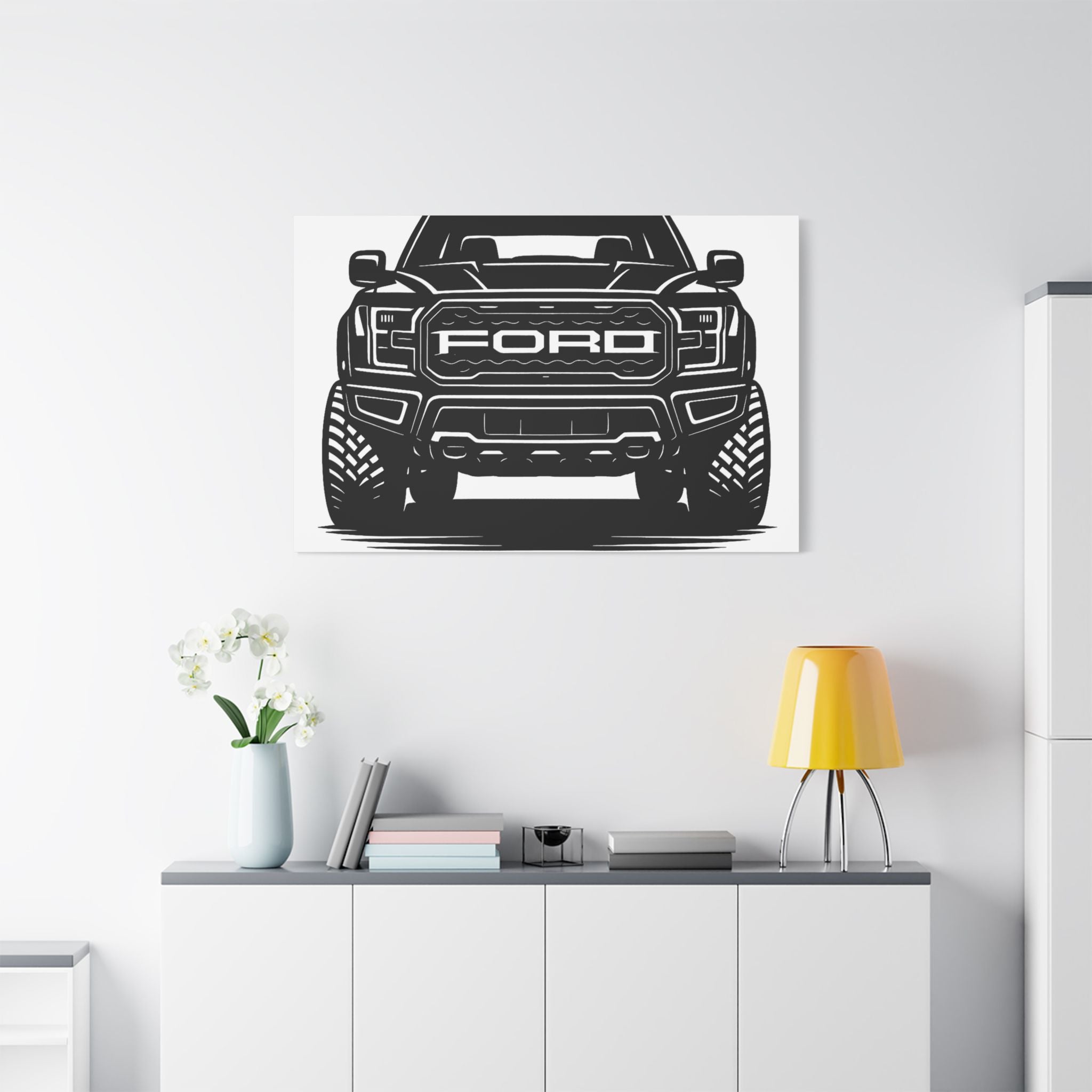 Ford Raptor (Gen 3) Canvas Wall Art