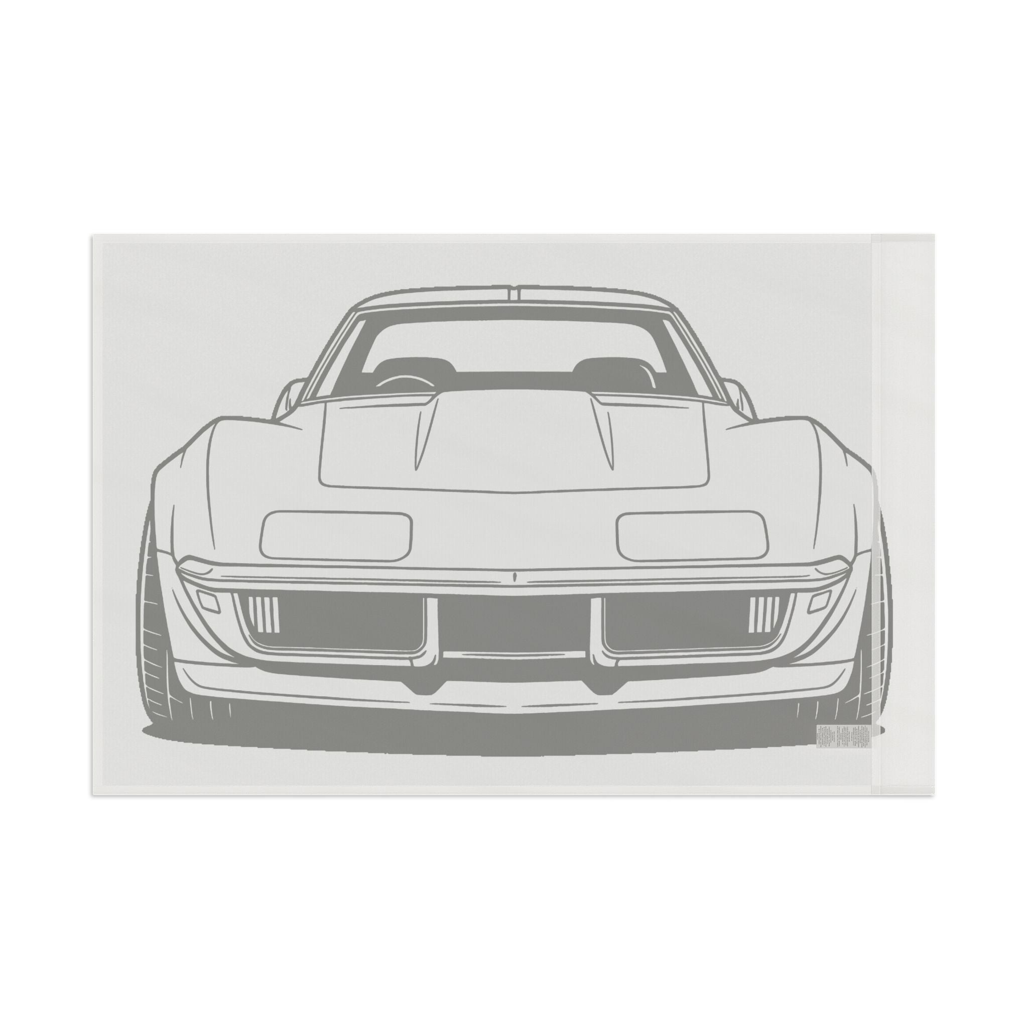 1969 Corvette Stingray C3 Garage Flag