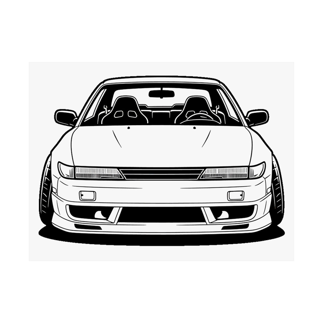 Nissan Silvia S13 Poster