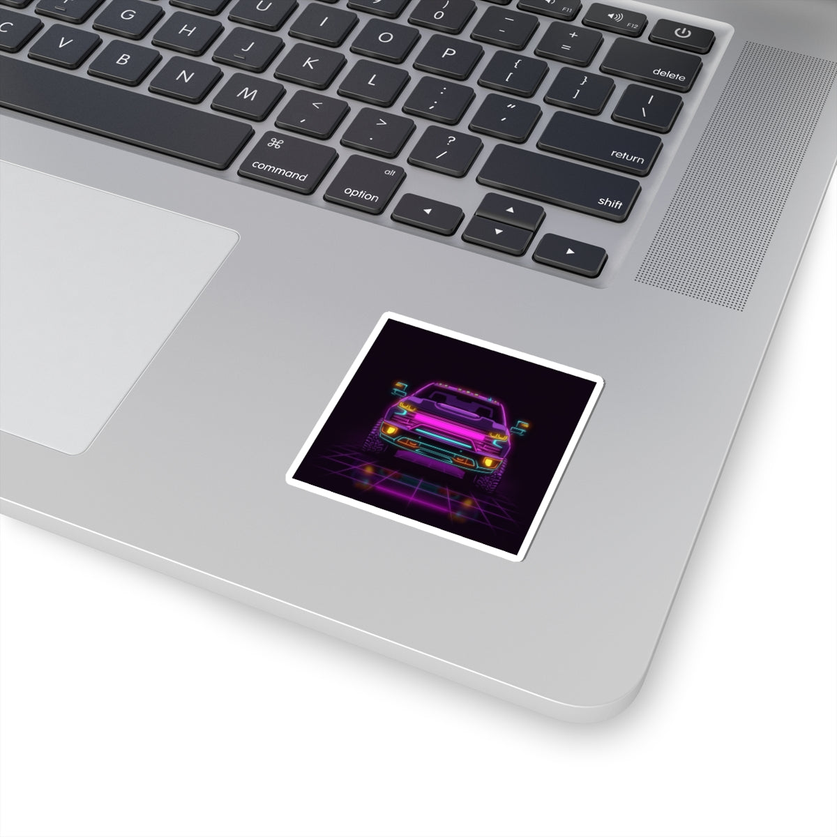 Chevy Silverado Trail Boss (2019+) Neon Synthwave Sticker