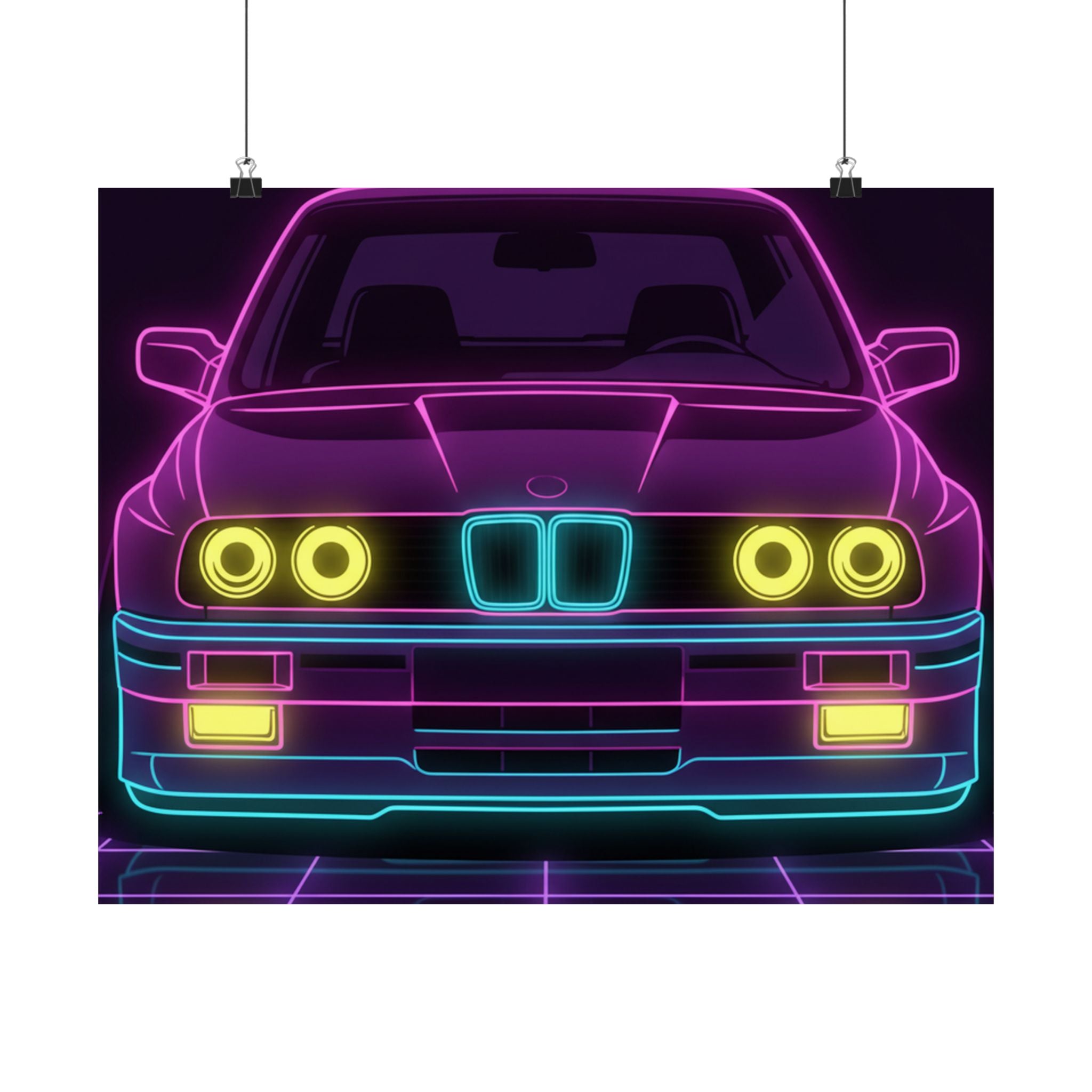 BMW E30 Poster