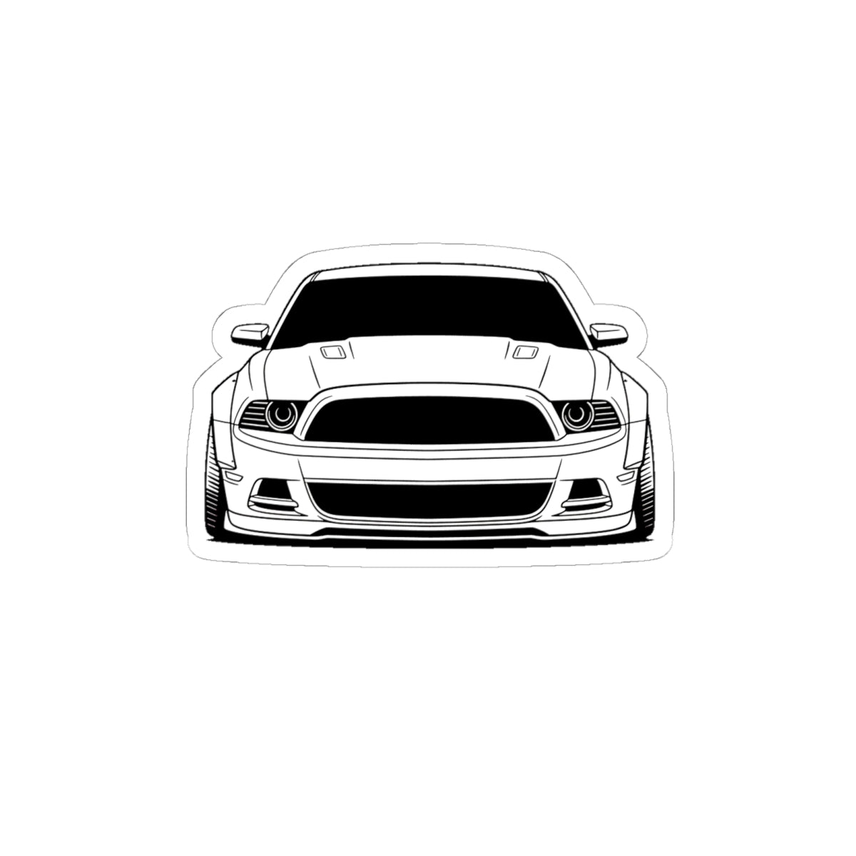 Ford Mustang GT (S197) Sticker