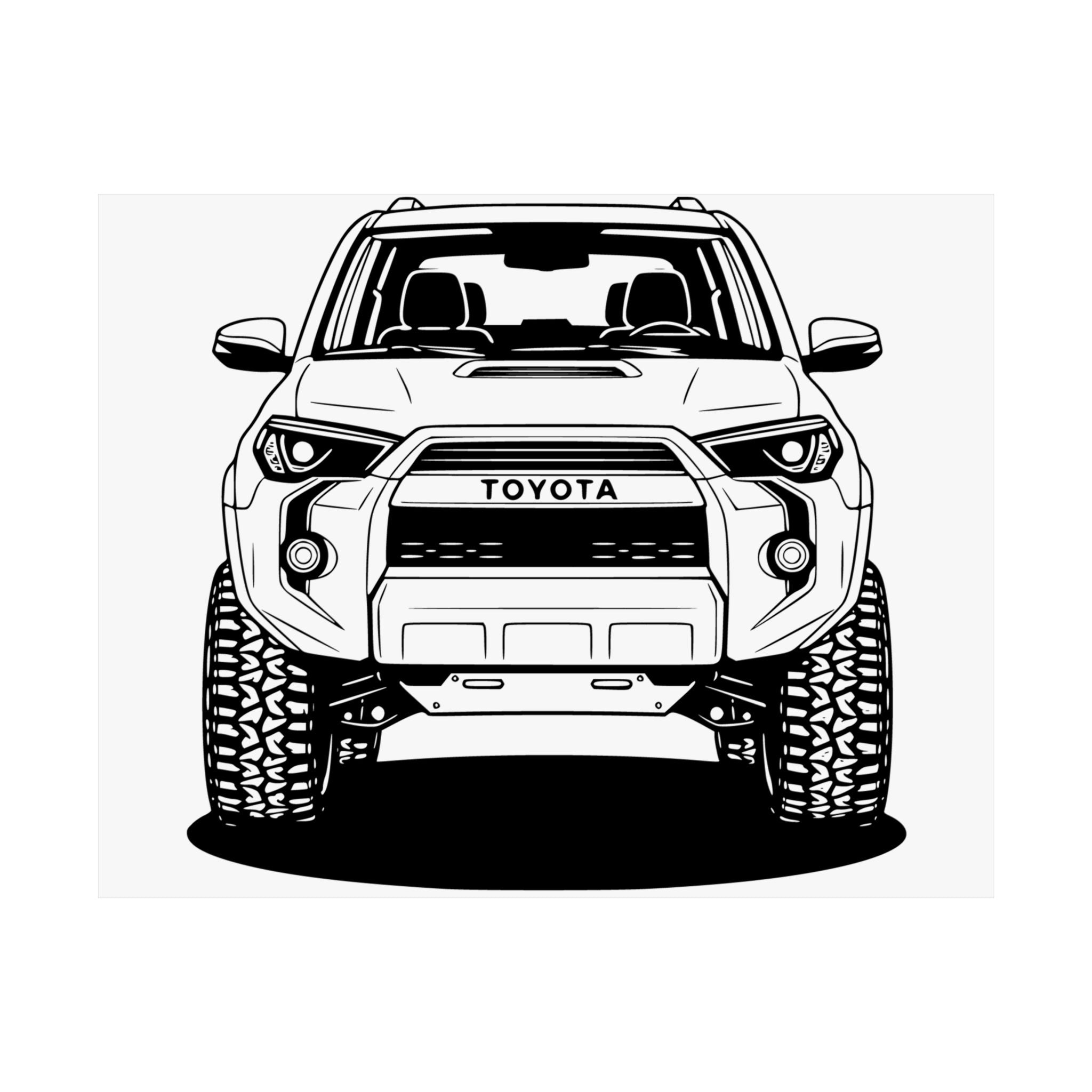 Toyota 4Runner TRD Pro Poster