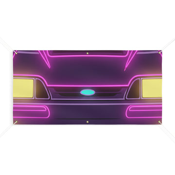 Ford Mustang Fox Body GT Banner
