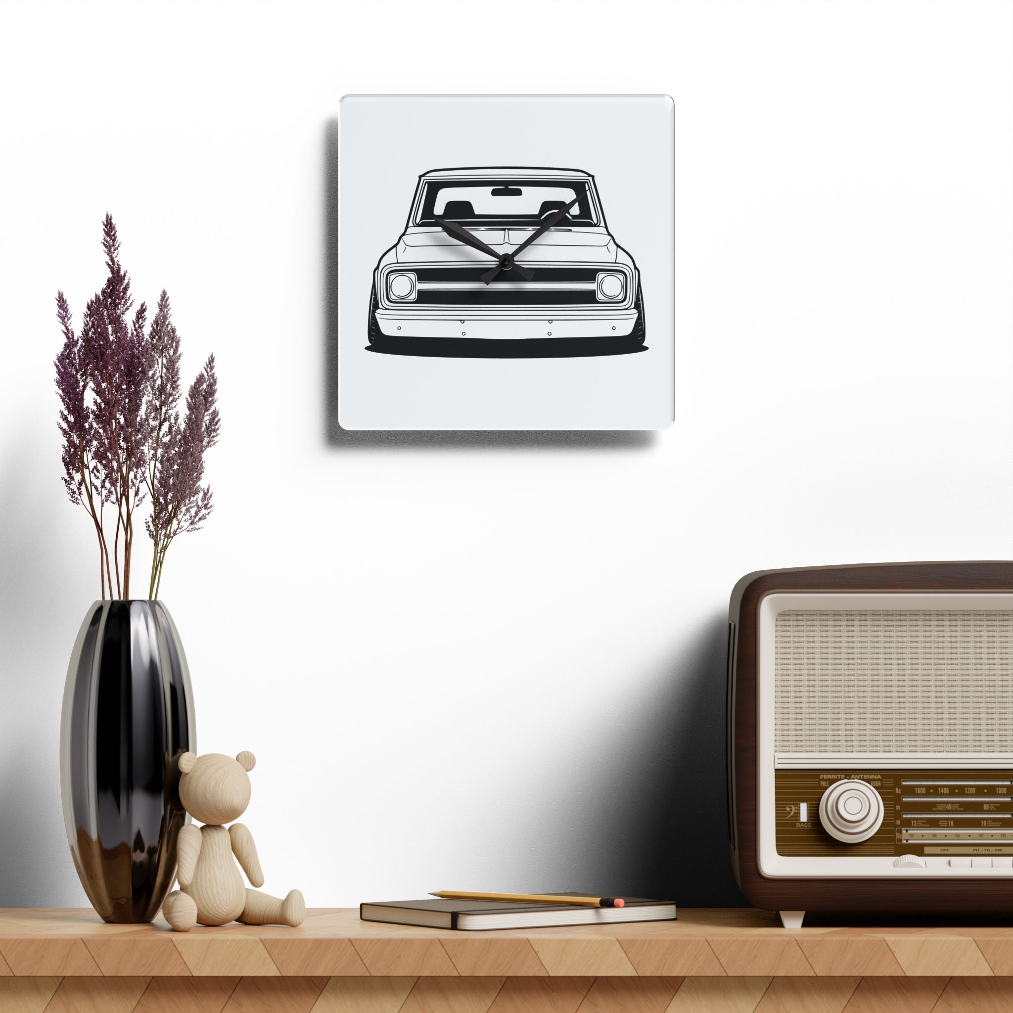 Chevy C10 Pickup (1967-72) Pro-Touring Wall Clock